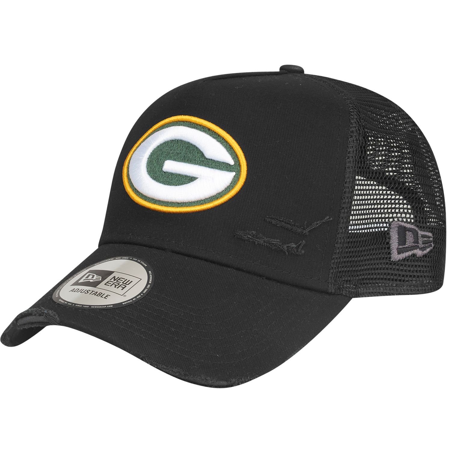 New Era Trucker Cap Trucker DISTRESSED NFL Teams Green Bay Packers