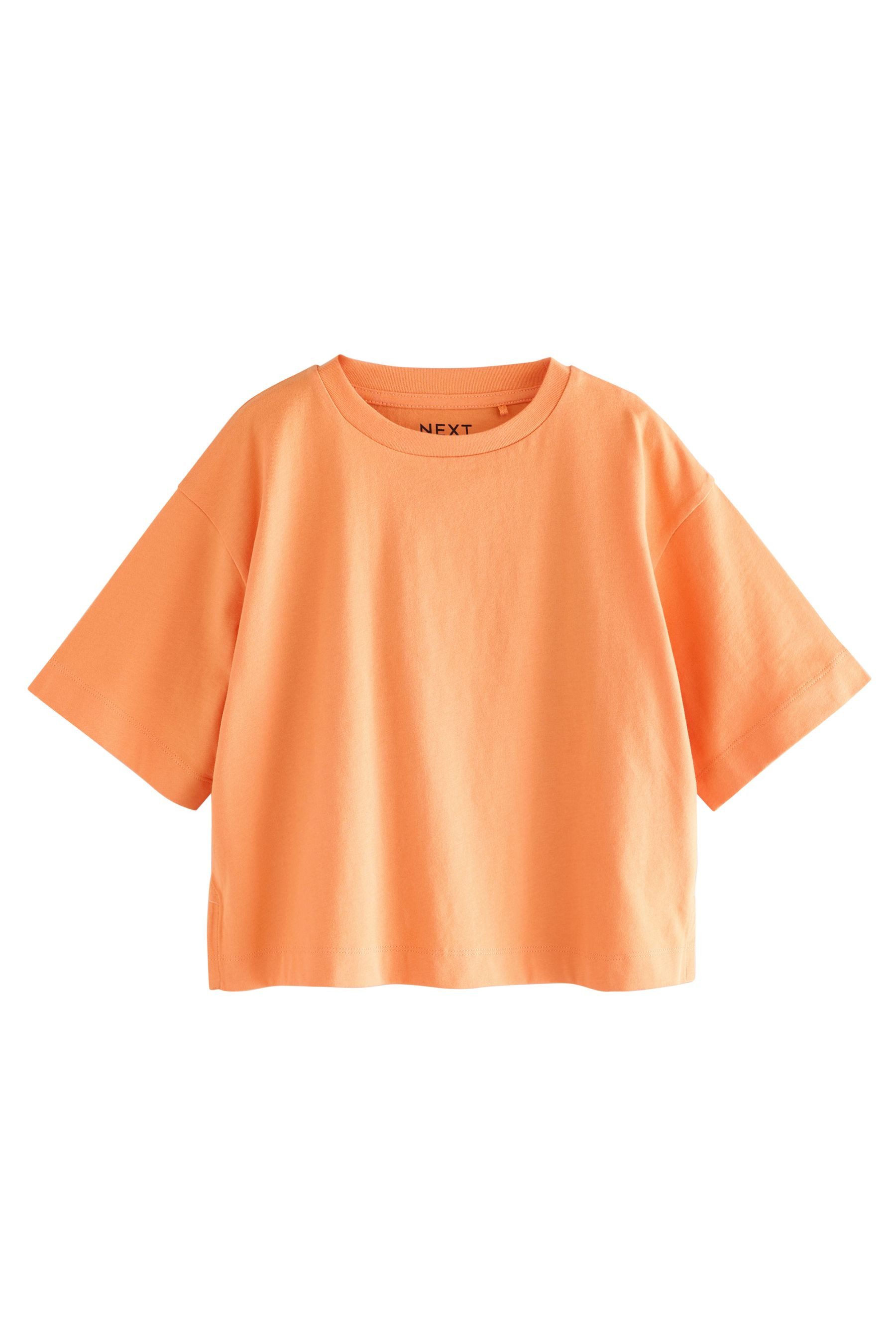 Next T-Shirt Gestreifte Oversized Fit T-Shirts, 4er-Pack (4-tlg)