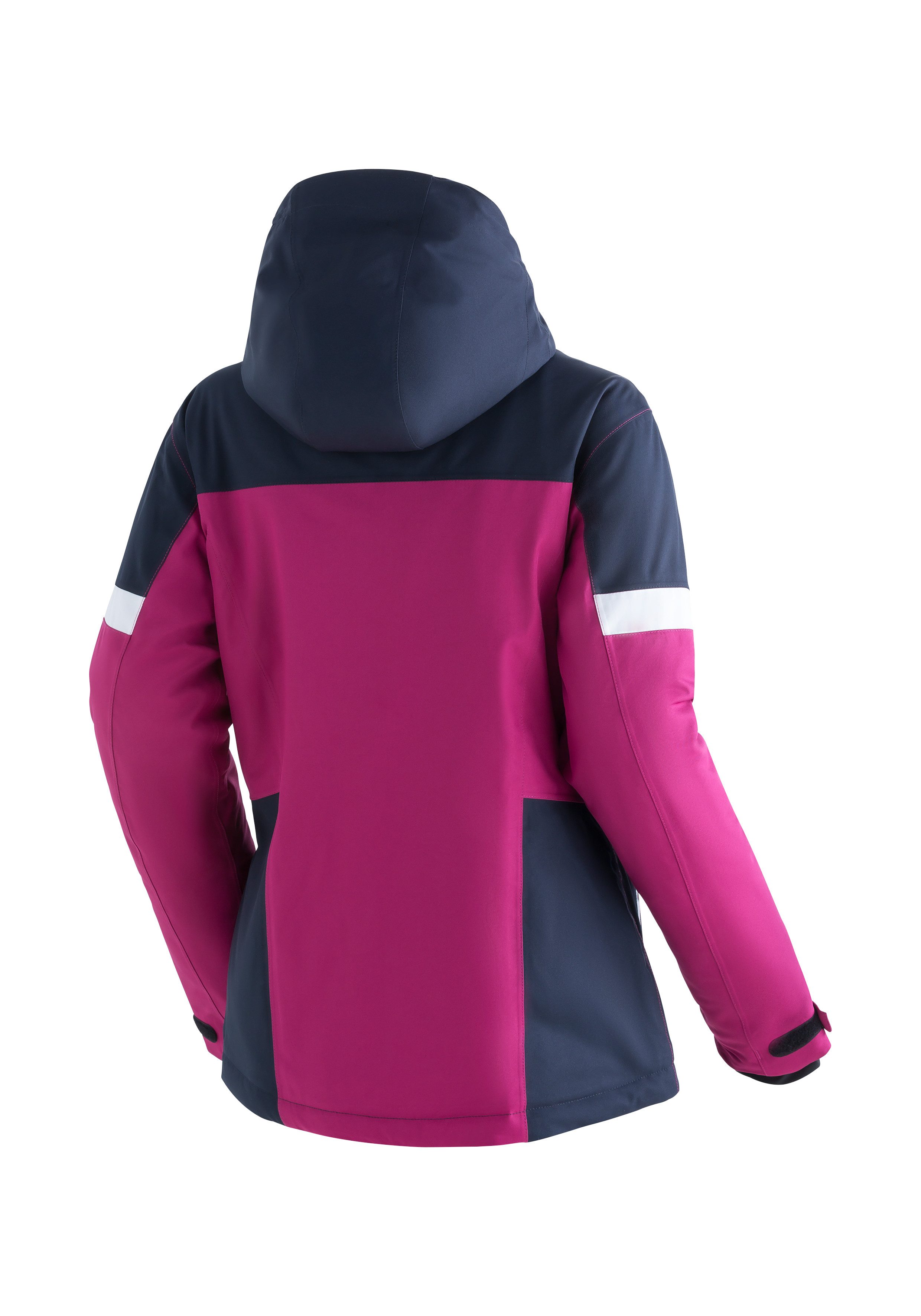 Maier Sports Skijacke HANNI Damen Winterjacke, wasserdicht, 3 RV-Taschen und Kapuze, Regular fit