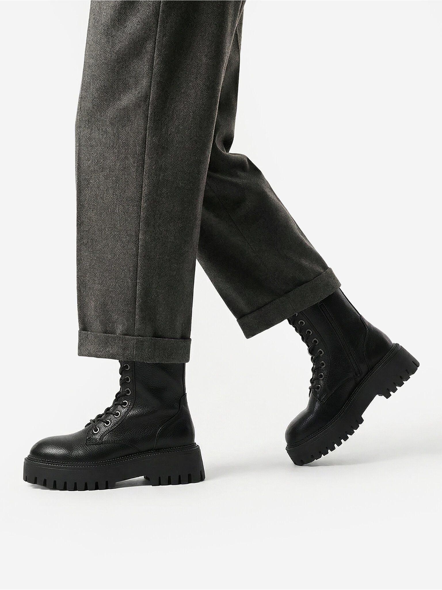 DeeZee Deezee Damenstiefel Schwarz CEO-HY66880002-1 Stiefel – Bild 3 von 5