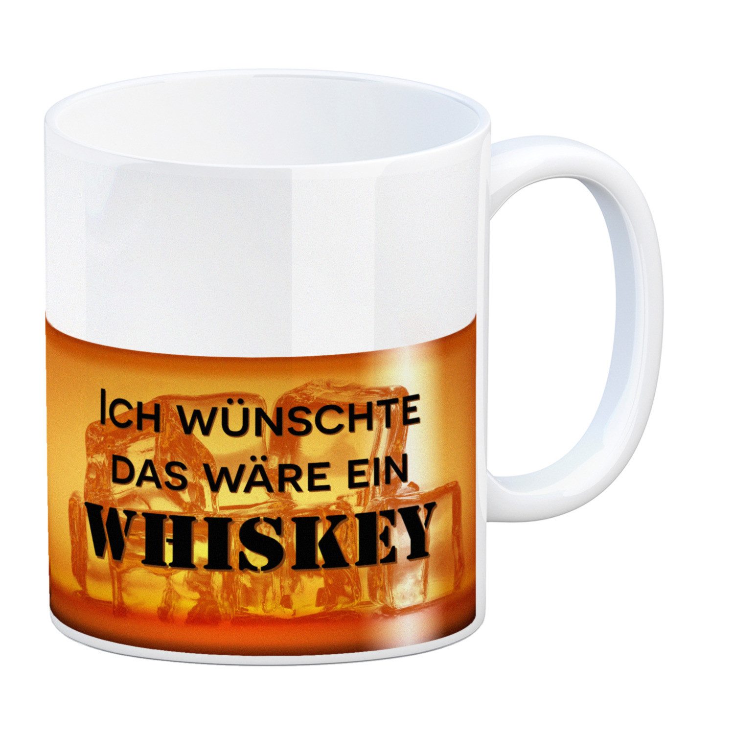 Tasse Ich wünschte das wäre ein Whiskey Kaffeebecher