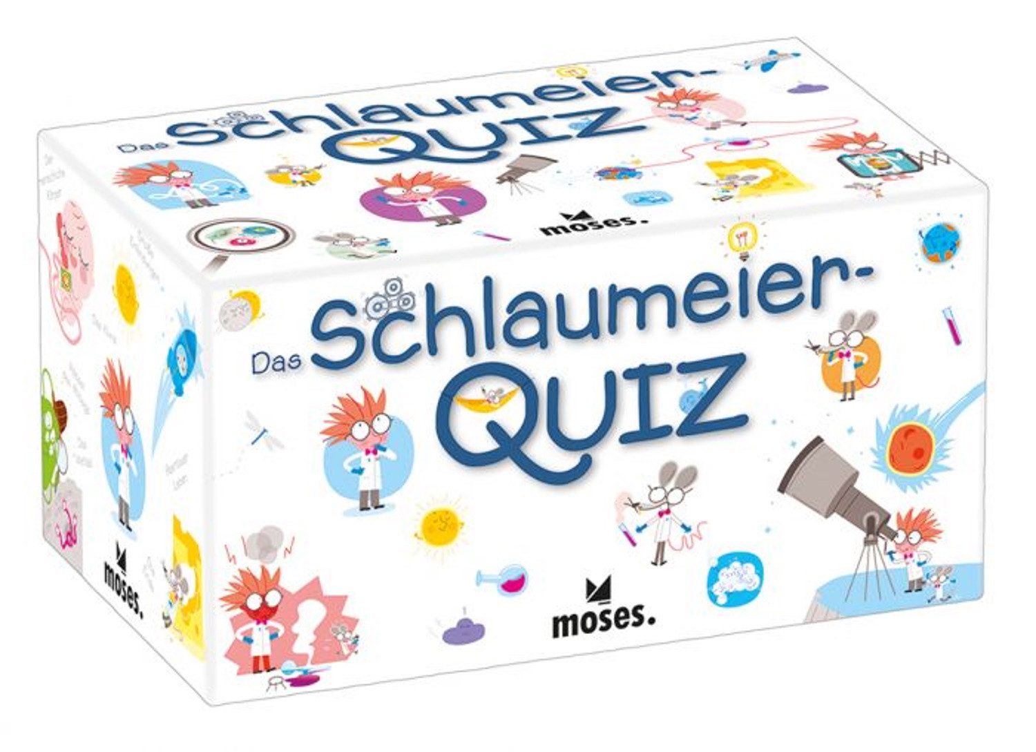 Moses. Verlag Spiel Das Schlaumeier-Quiz von MOSES – Wissensspiel ab 8 Jahren