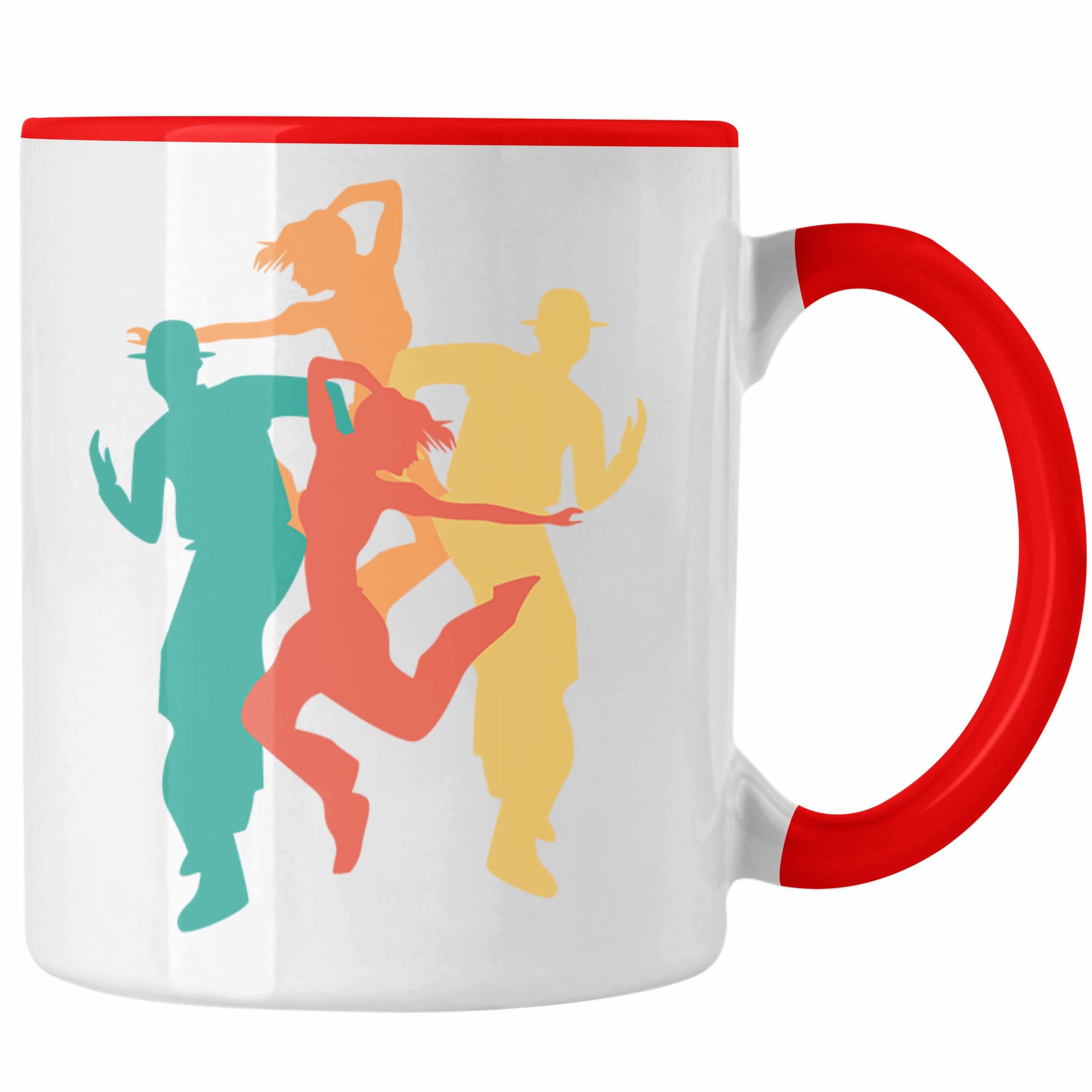 Trendation Tasse Lustige Tänzer Tasse Geschenk für Tanzbegeisterte