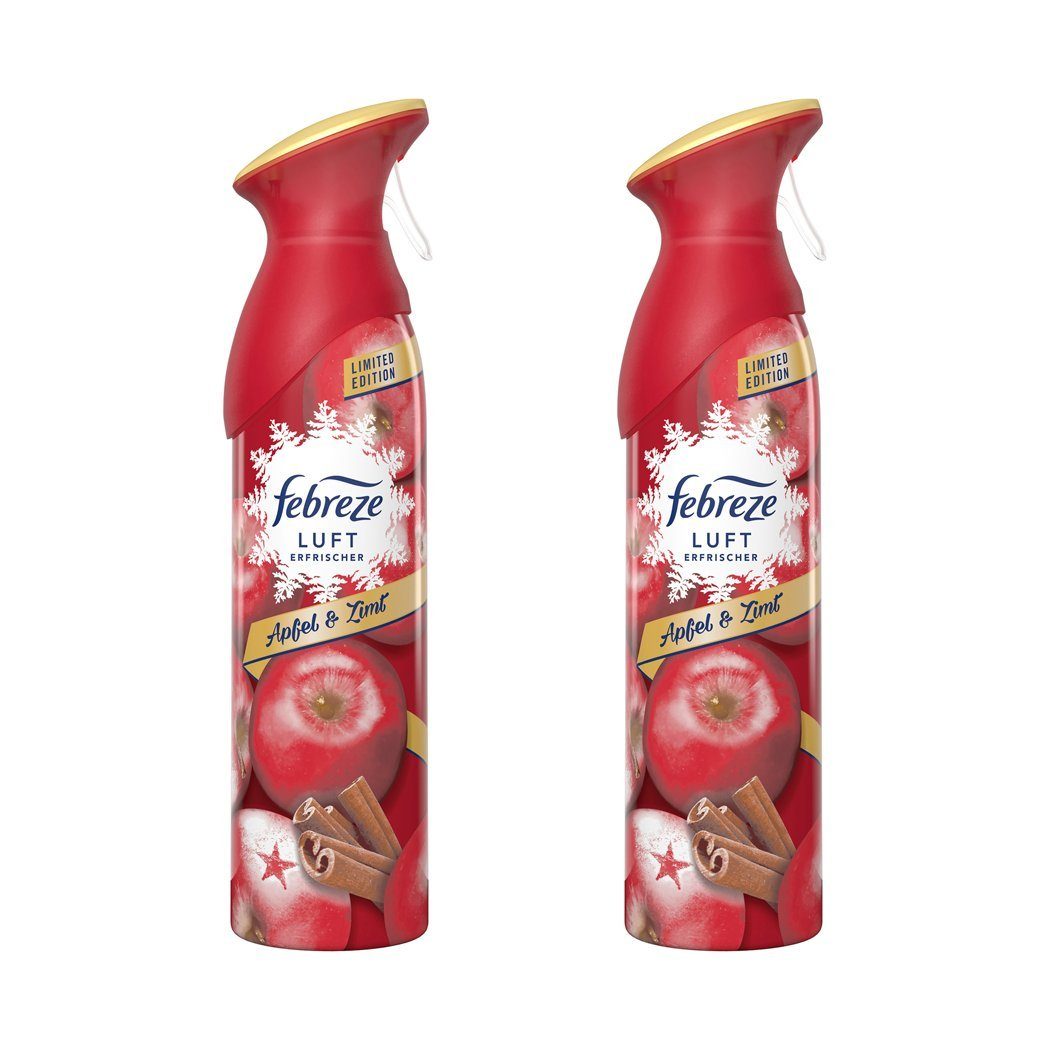 Raumduft 2 x Febreze Lufterfrischer Apfel & Zimt Raumspray je 300ml entfernt Ge