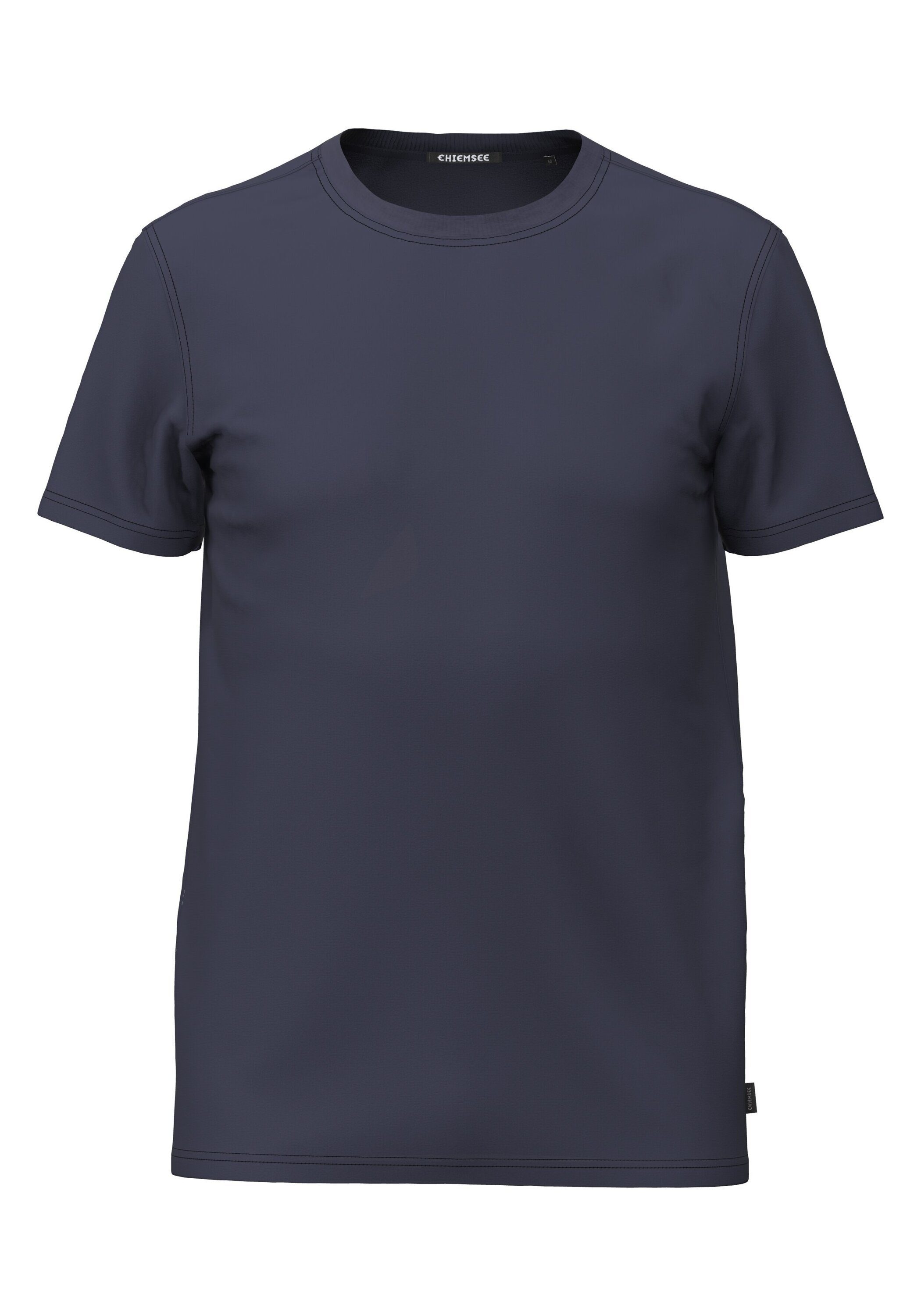 Night T-Shirt Chiemsee Print-Shirt im 1 Art-Logo-Look Sky