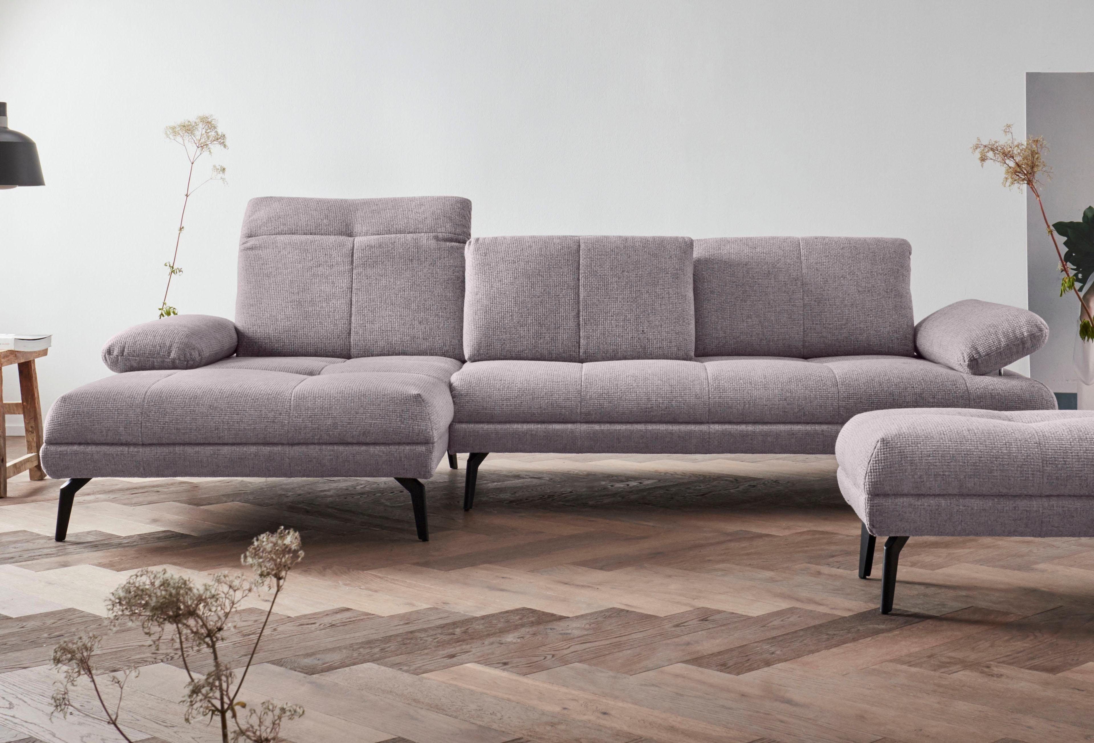 andas Ecksofa Stenlille Muktifunktionssofa, L-Form, incl. Sitztiefen-, Kopfteil- und Armteilverstellung