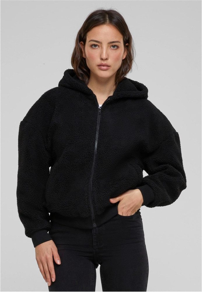 URBAN CLASSICS Kapuzenpullover Ladies Oversized Sherpa Zip Hoody