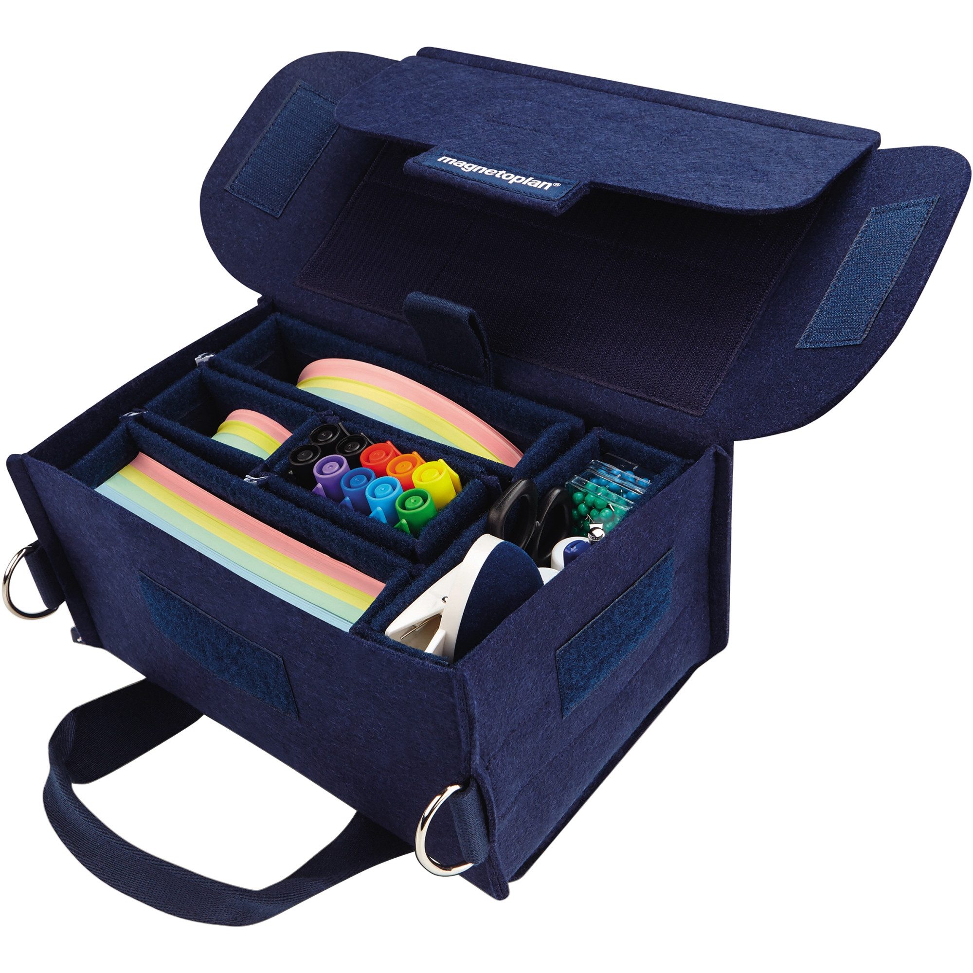 magnetoplan® Moderationskoffer Moderationstasche ecoAware 11123 gefüllt