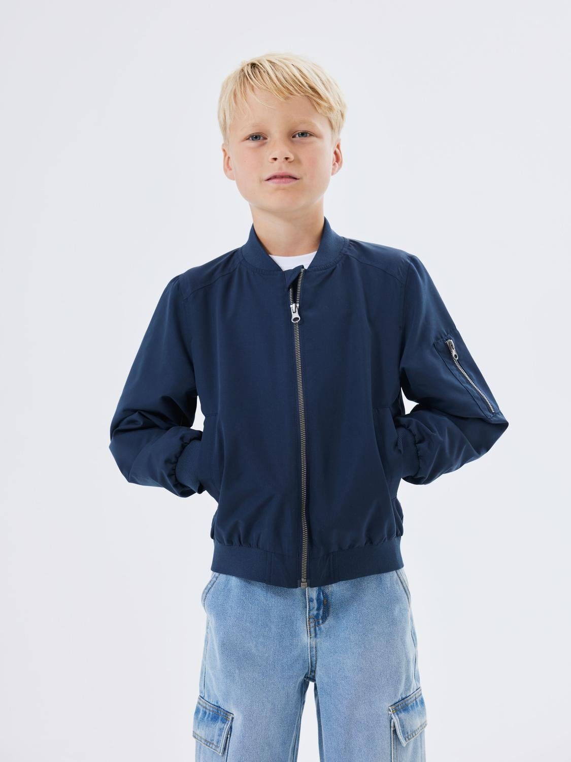name it Blouson NKNMONSTER BOMBER JACKET NOOS mit Ärmeltasche