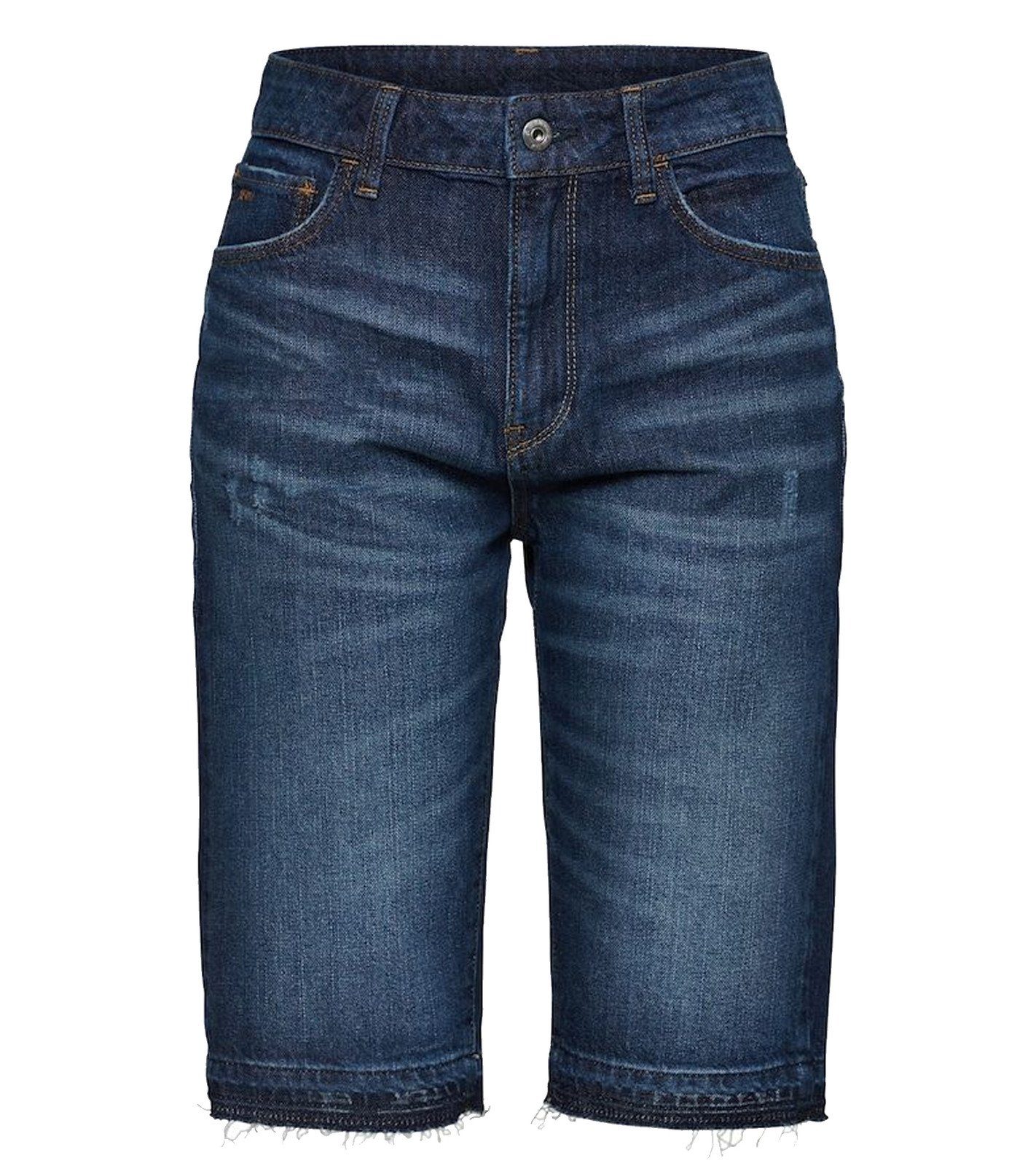 G-Star RAW Shorts »G-Star RAW 3310 High Straight Shorts klassische Damen Kurze  Hose in 5-Pocket-Stil Jeans-Bermudas Blau« online kaufen | OTTO
