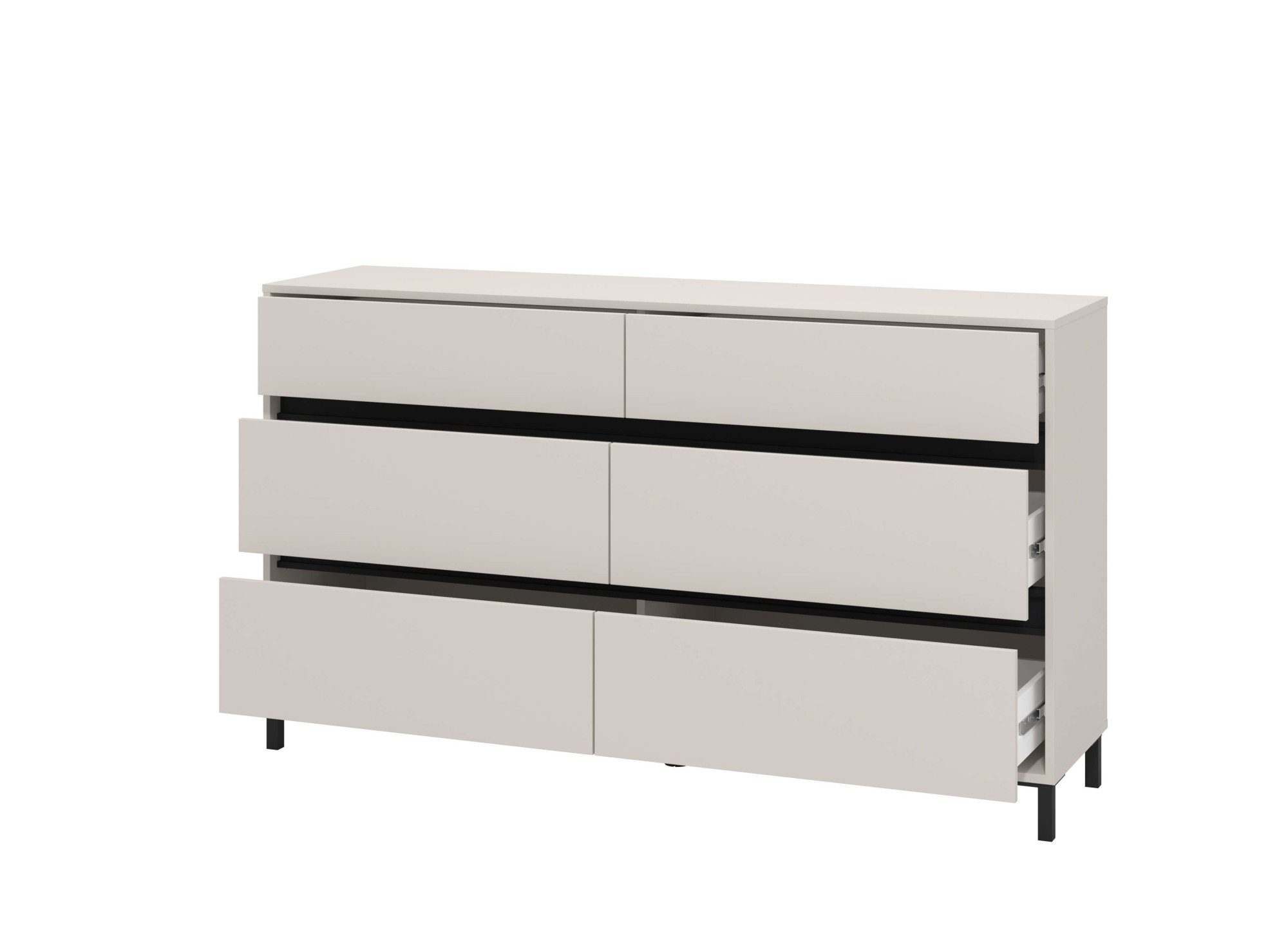 INOSIGN Kommode Marron, Sideboard mit Schubkästen, vielseitig einsetzbar, in 2 Breiten 80 und 157 cm, mit geräumigen Schubladen