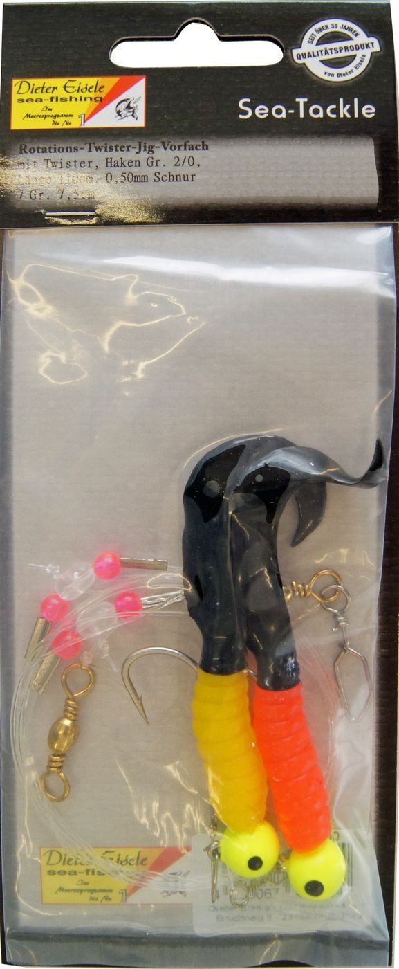 Dieter Eisele Vorfachschnur Dieter Eisele Pilkvorfach 2 Jigs 7g - Vorfach zum Dorschangeln, (1-St)