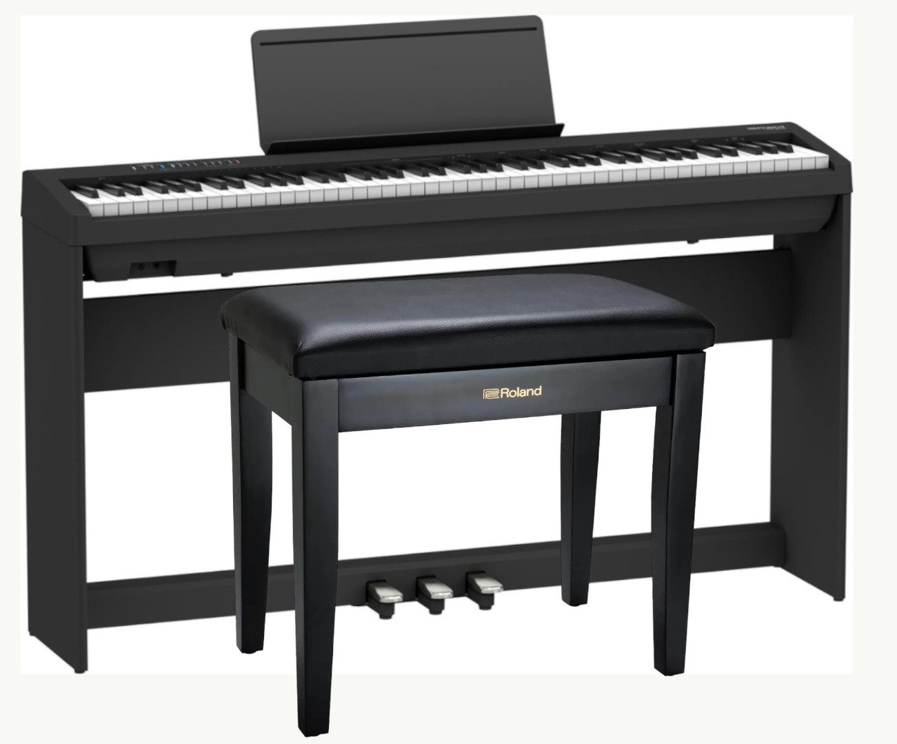 Roland Digitalpiano Roland FP-30X BK Bundle