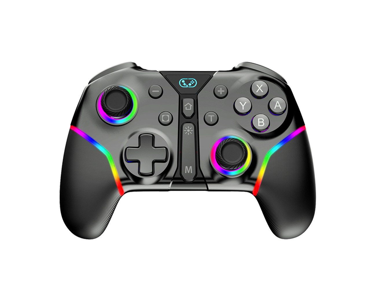 Tekoo Gaming Controller Wireless für Nintendo Switch & PC mit Hall-Effekt Controller (Packung, Anti-Drift-Technologie, RGB-Beleuchtung, Turbo-Funktion)