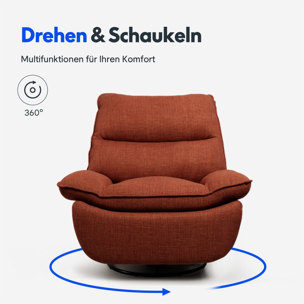 FLEXISPOT Sessel Schaukelsessel gemütlicher TV-Sessel, Relaxsessel günstig online kaufen