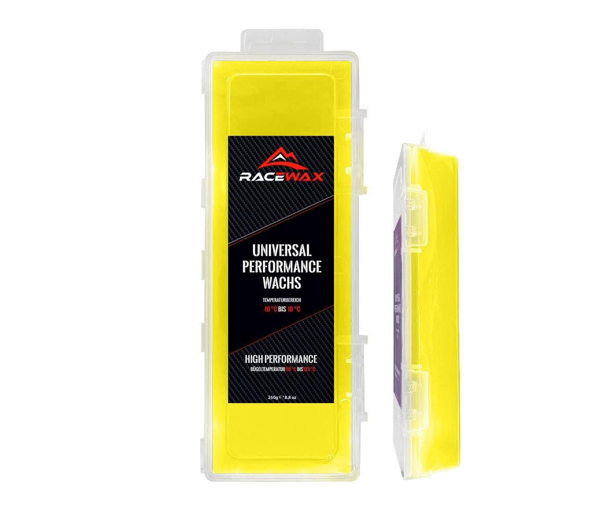 Ski RaceWax Universal Wachs YELLOW EDITION Ski Langlauf Snowboard All IN