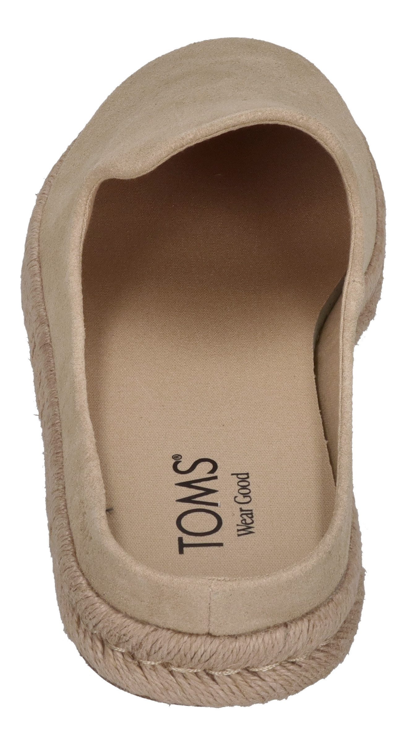 TOMS SANTIAGO MULE Espadrille Almond Suede – Bild 5 von 5
