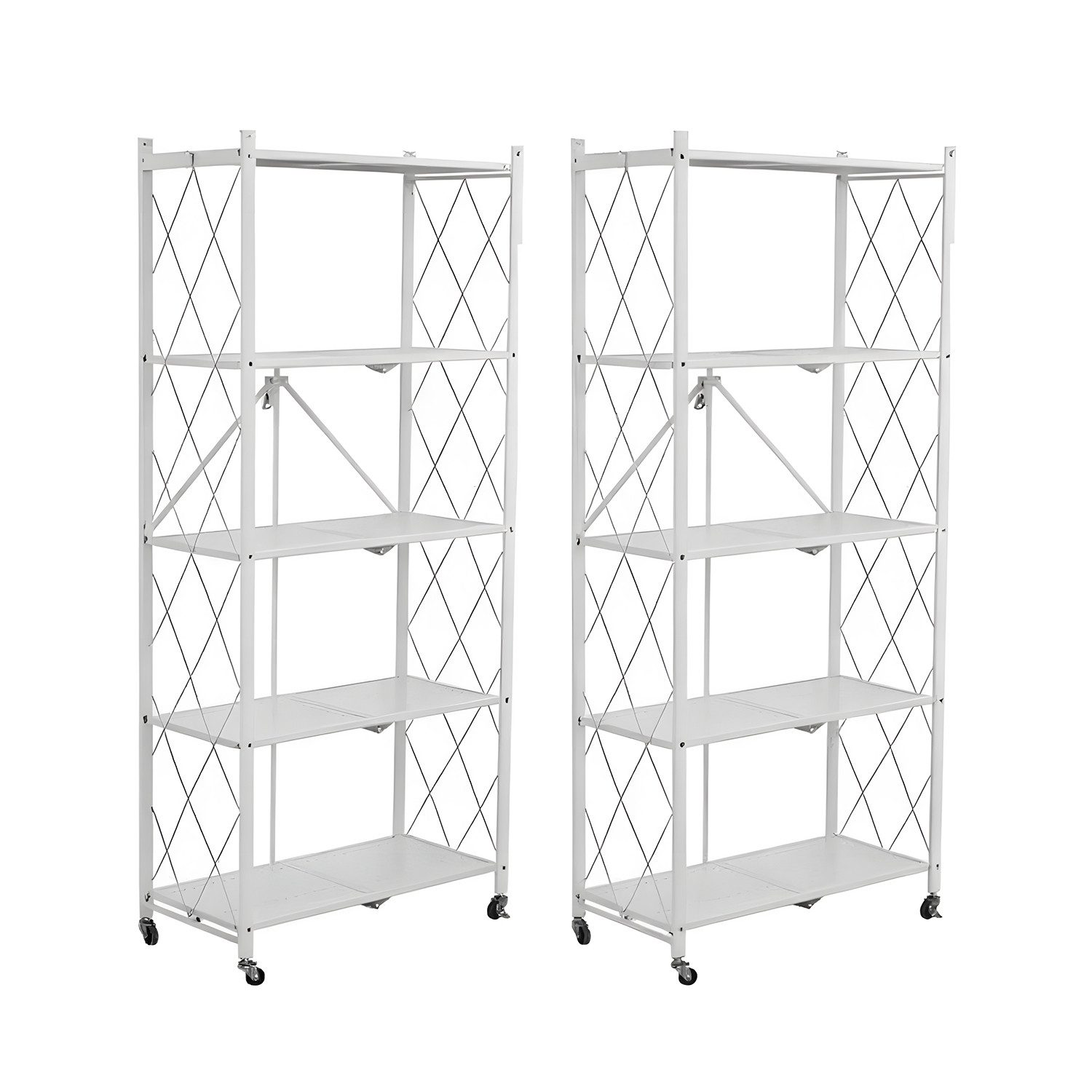 FOXSPORT Standregal mit Rollen (Zweierset), 2er-Set, günstig online kaufen