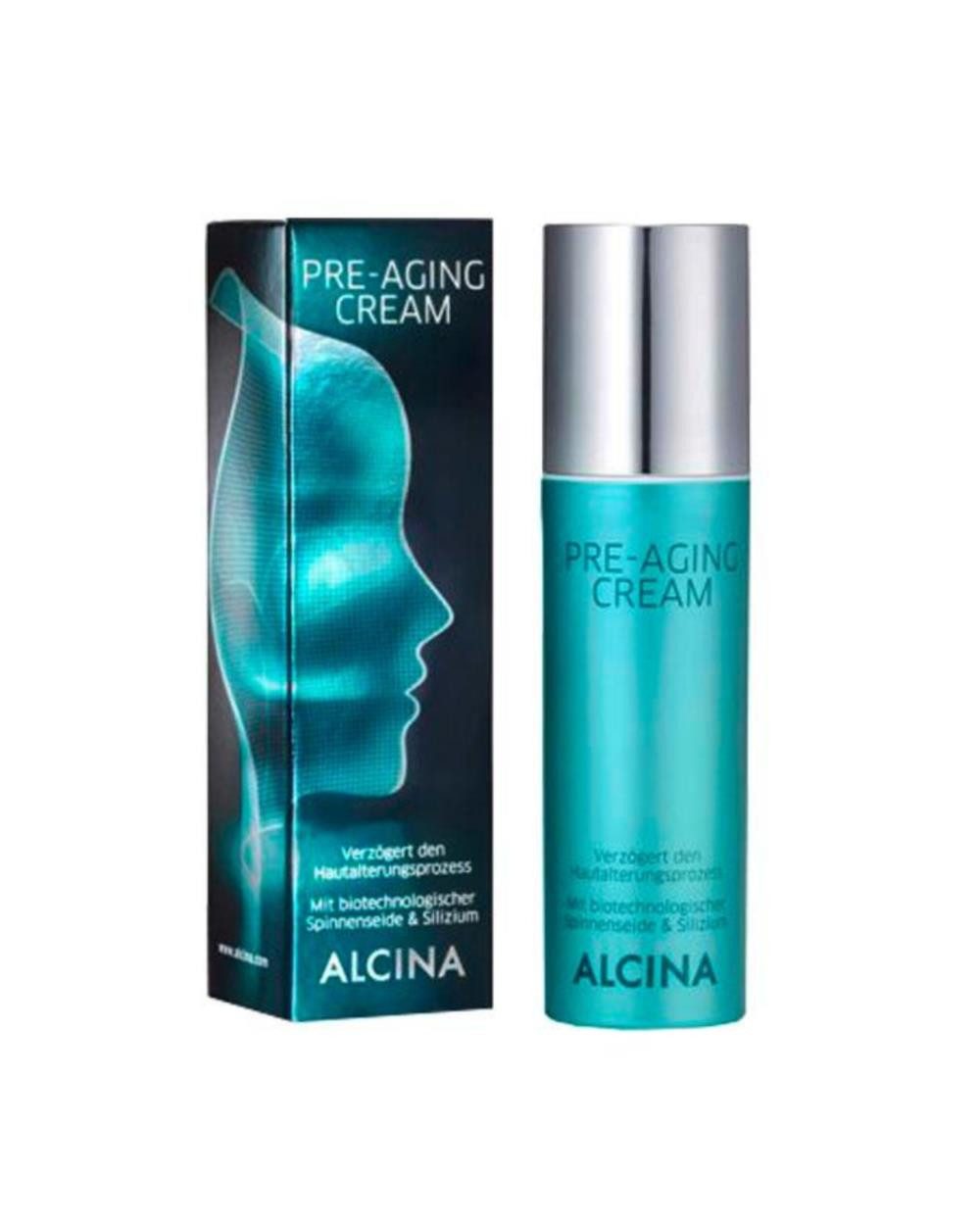 Tagescreme ALCINA Pre-Aging Cream verzögert den Hautalterungsprozess mit künstlic