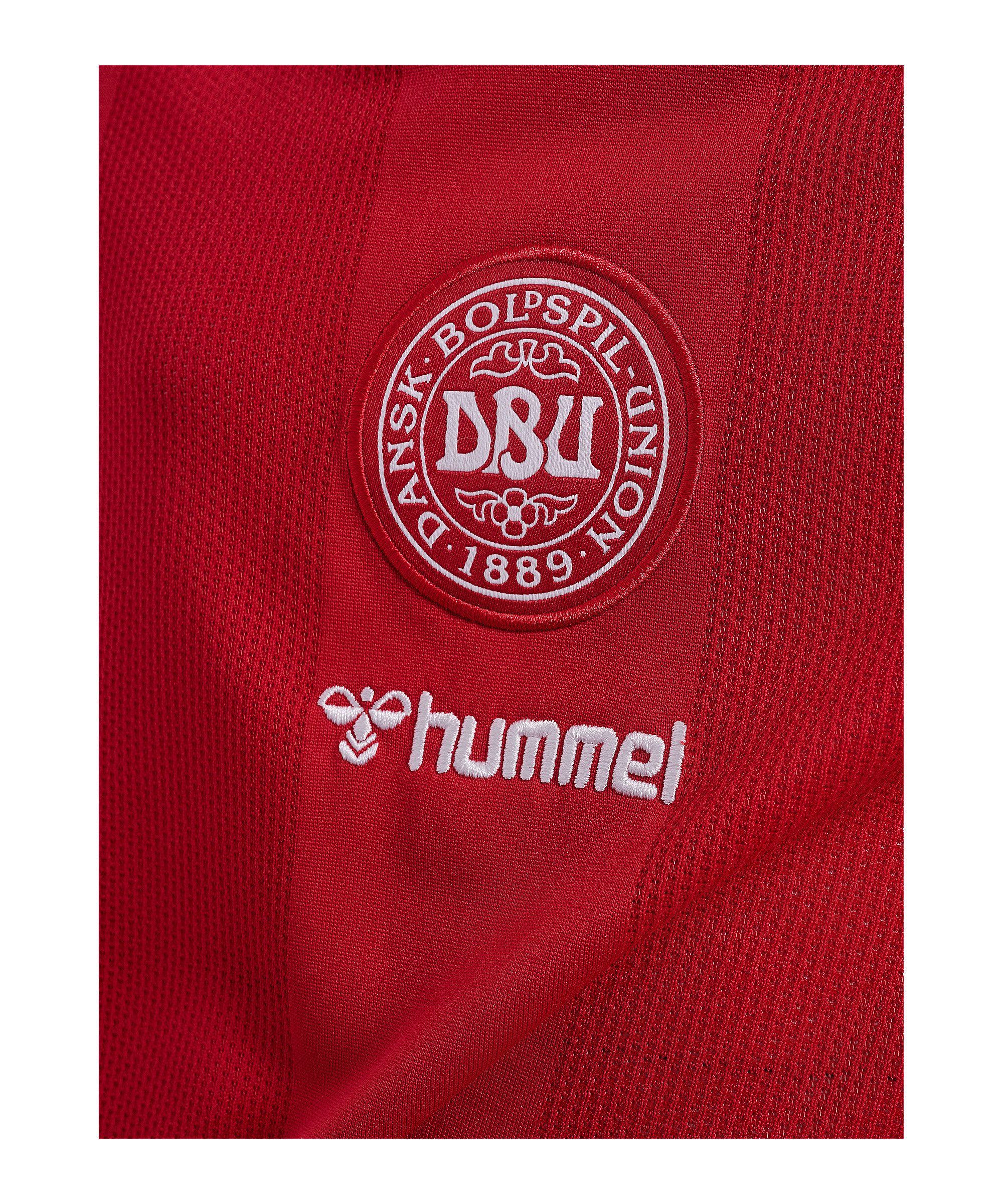 hummel Fußballtrikot hummel DBU Dänemark Trikot Home 2026 Kids Teamsport
