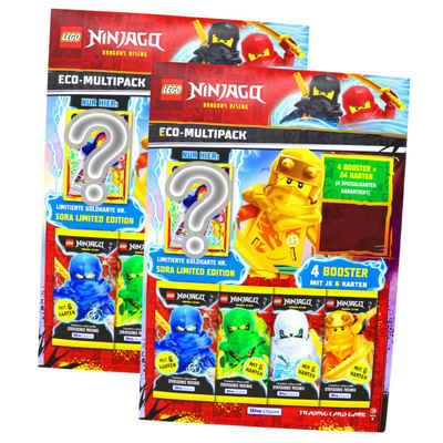Blue Ocean Sammelkarte Lego Ninjago Karten Trading Cards Serie 9 - DRAGONS RISING (2024) - 2, Ninjago 9 - DRAGONS RISING - 2 Multipack Karten