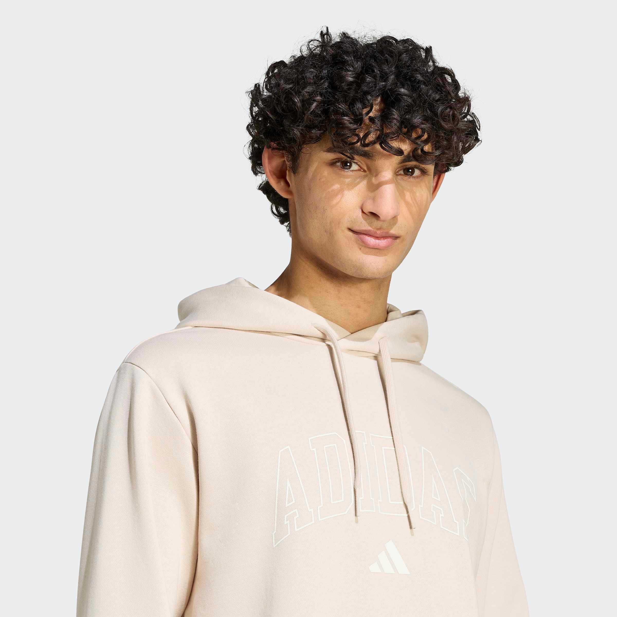 adidas Sportswear Kapuzensweatshirt COLLEGIATE SCRIPT GRAFIK HOODIE mit Kapuze und Kordel, in normaler Länge – Bild 4 von 5
