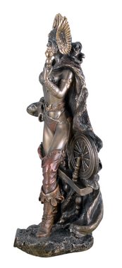 Vogler direct Gmbh Dekofigur Frigga, Frau Odins, Nordische Göttin by Veronese, von Hand bronziert
