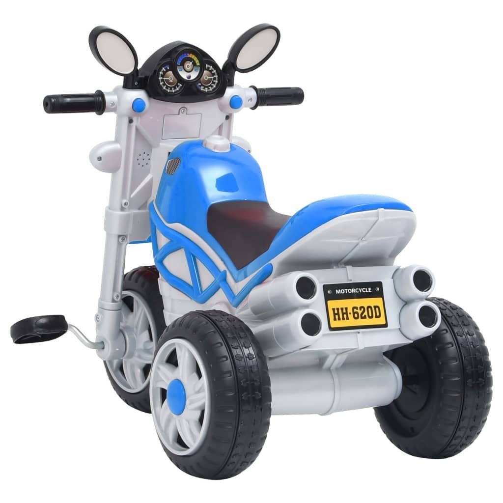 Dreirad Trampelfahrzeug Dreirad Kinderfahrzeug Motorrad vidaXL Blau