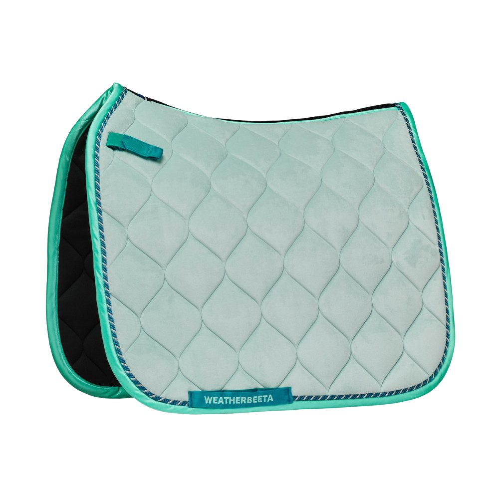 WeatherBeeta Schabracke Weatherbeeta Velvet Dressage Saddle Pad