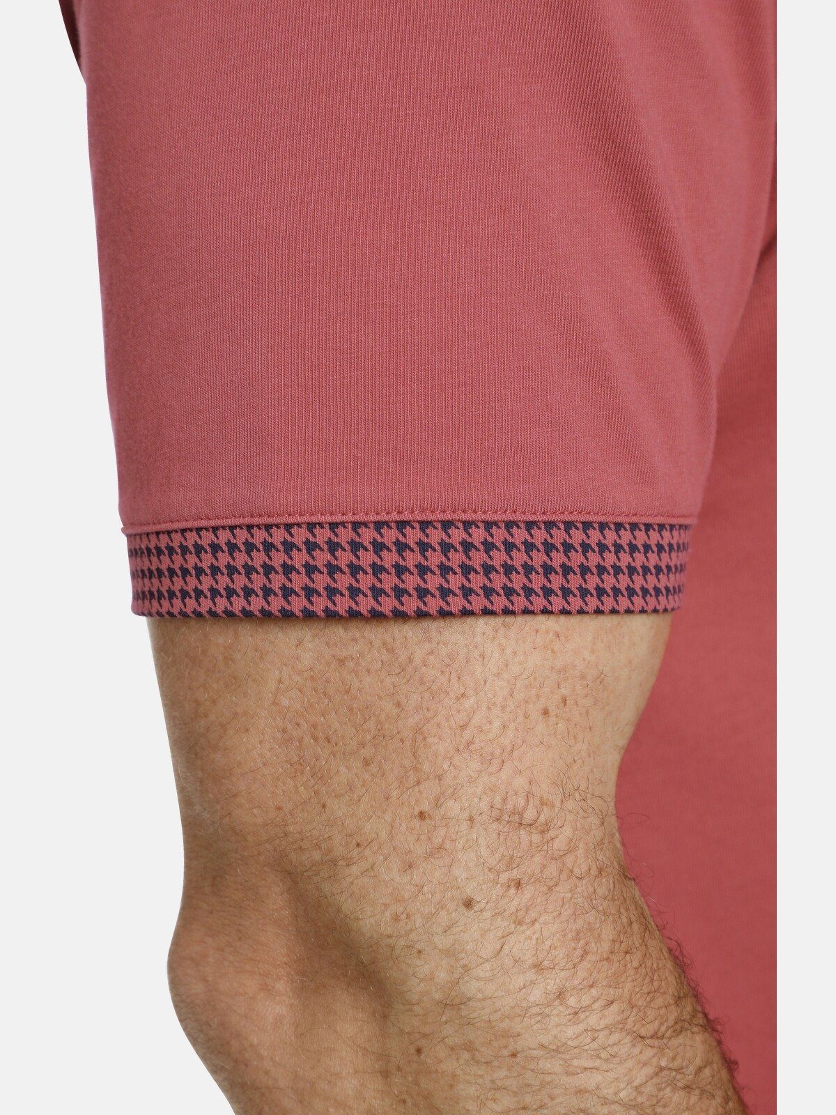 Colby BERKANT T-Shirt EARL Charles mit Hahnentritt-Muster