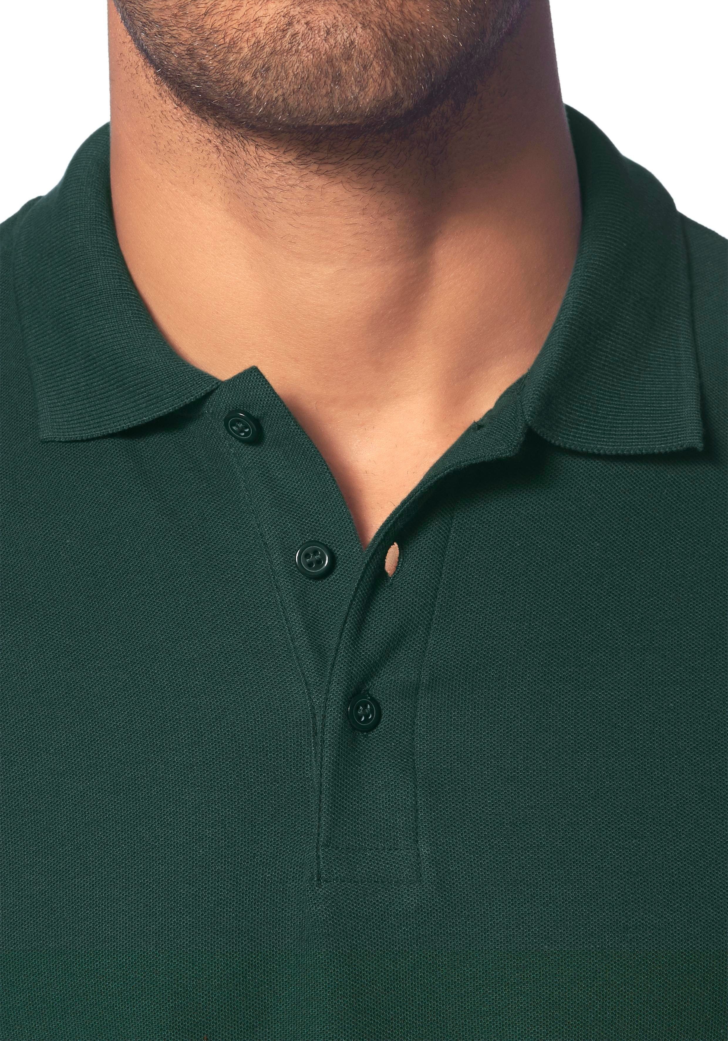 Fruit of the Loom Poloshirt Piqué, unifarben – Bild 4 von 5