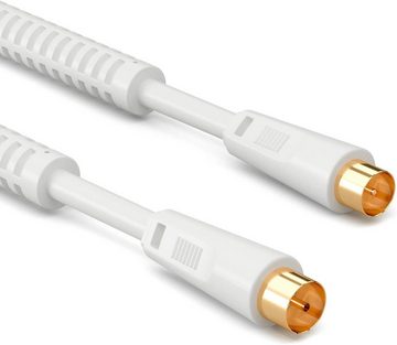 Vivanco Audio- & Video-Kabel, Antennenkabel, (1.5 cm), vergoldet, 100dB