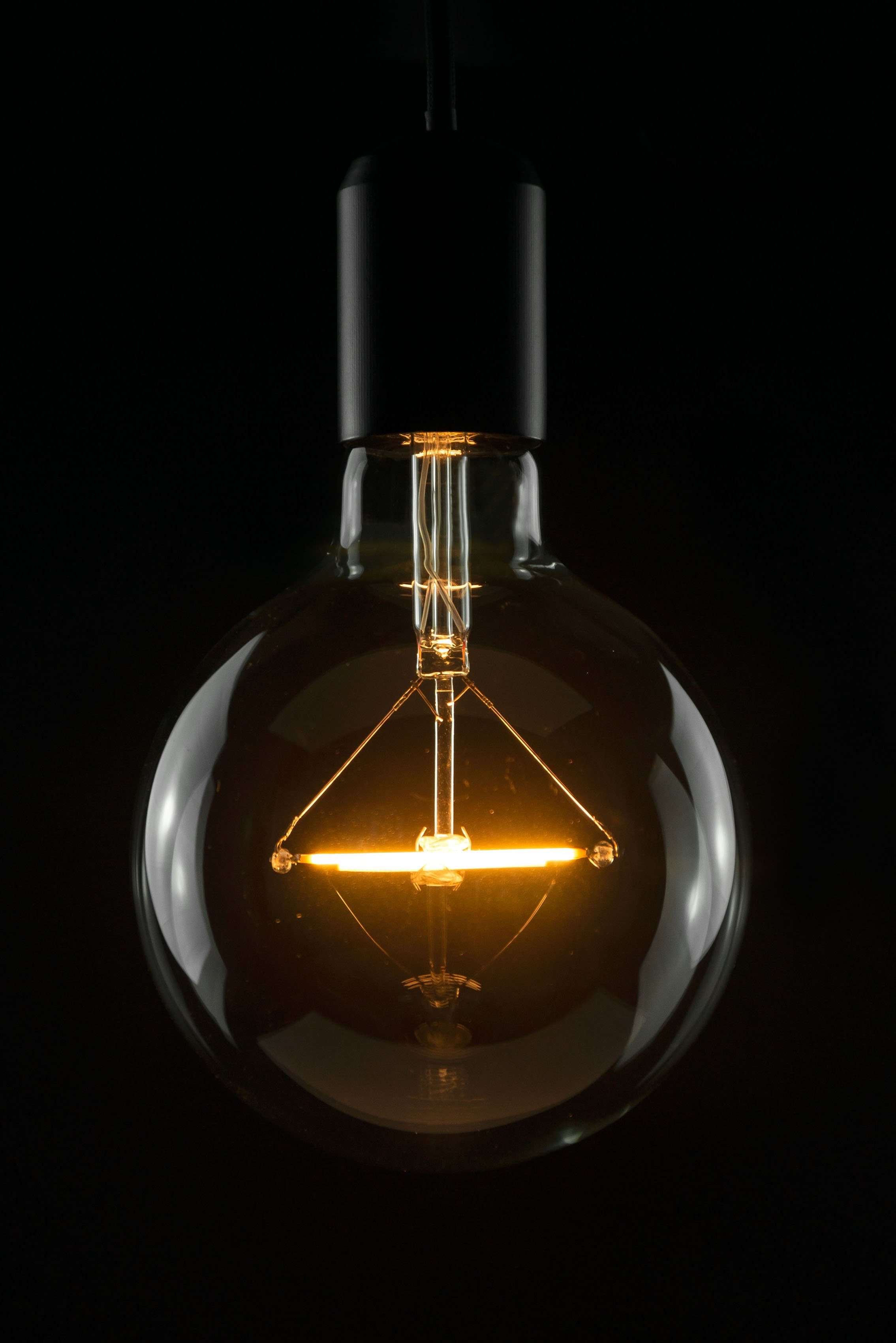 dimmbar, 1 St., Warmweiß, - Balance, E27, Globe Vintage E27 LED-Leuchtmittel klar Balance, 95 SEGULA Line