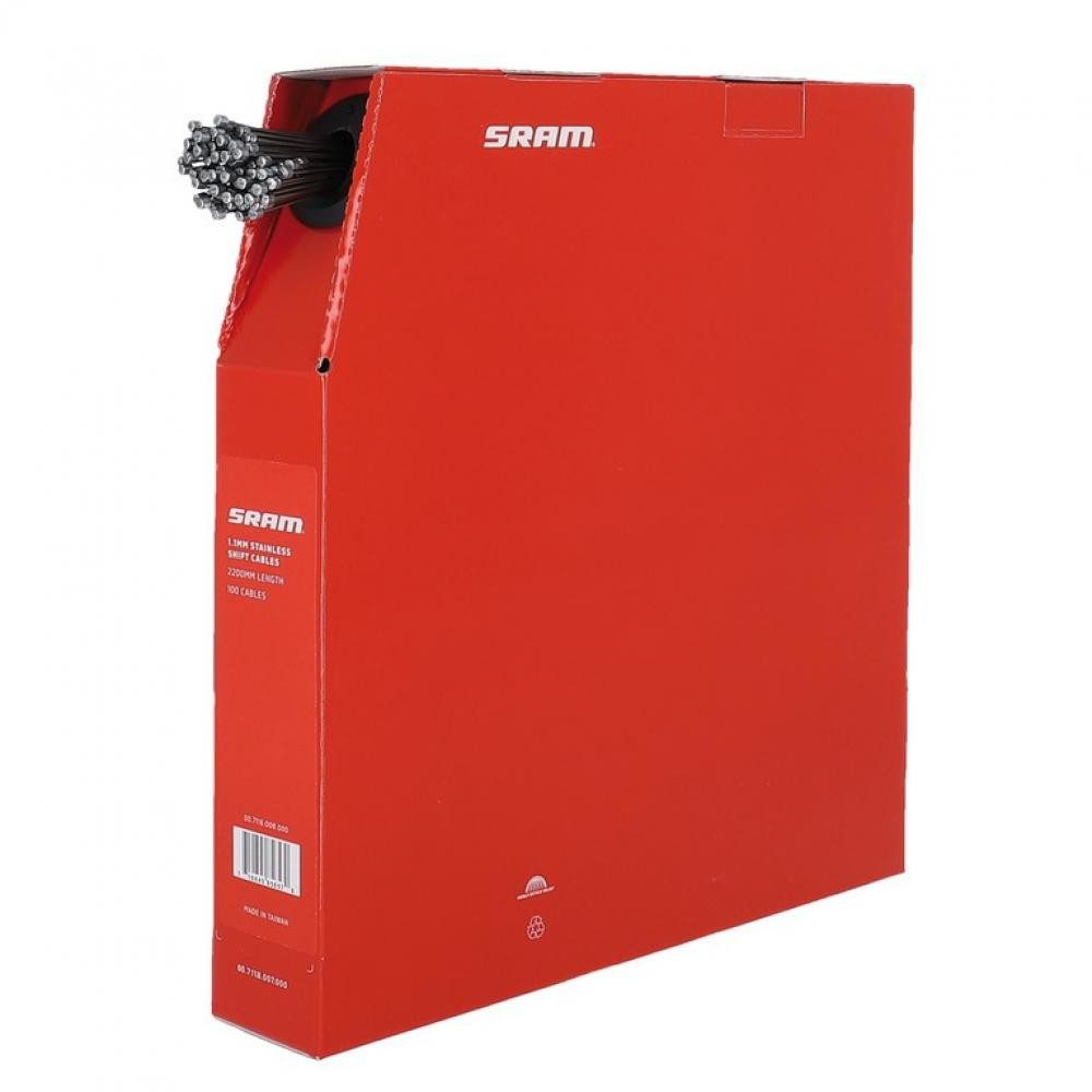 SRAM Schaltzug SRAM Schaltzüge 100 Stk. Werkstattpack - langlebige Schaltzüge aus Ede