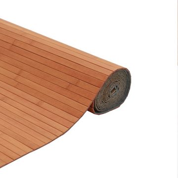 Teppich Teppich Rechteckig Braun 80x400 cm Bambus, vidaXL, Rechteckig
