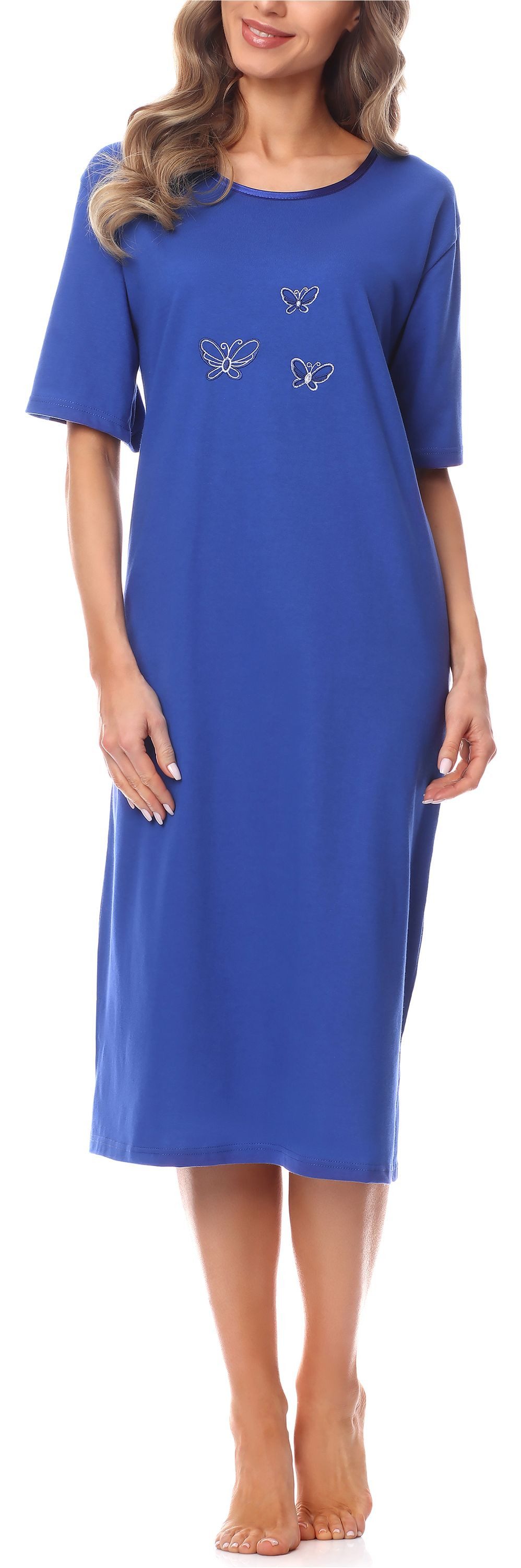 Merry Style Nachthemd Damen Kurzarm Nachthemd günstig online kaufen