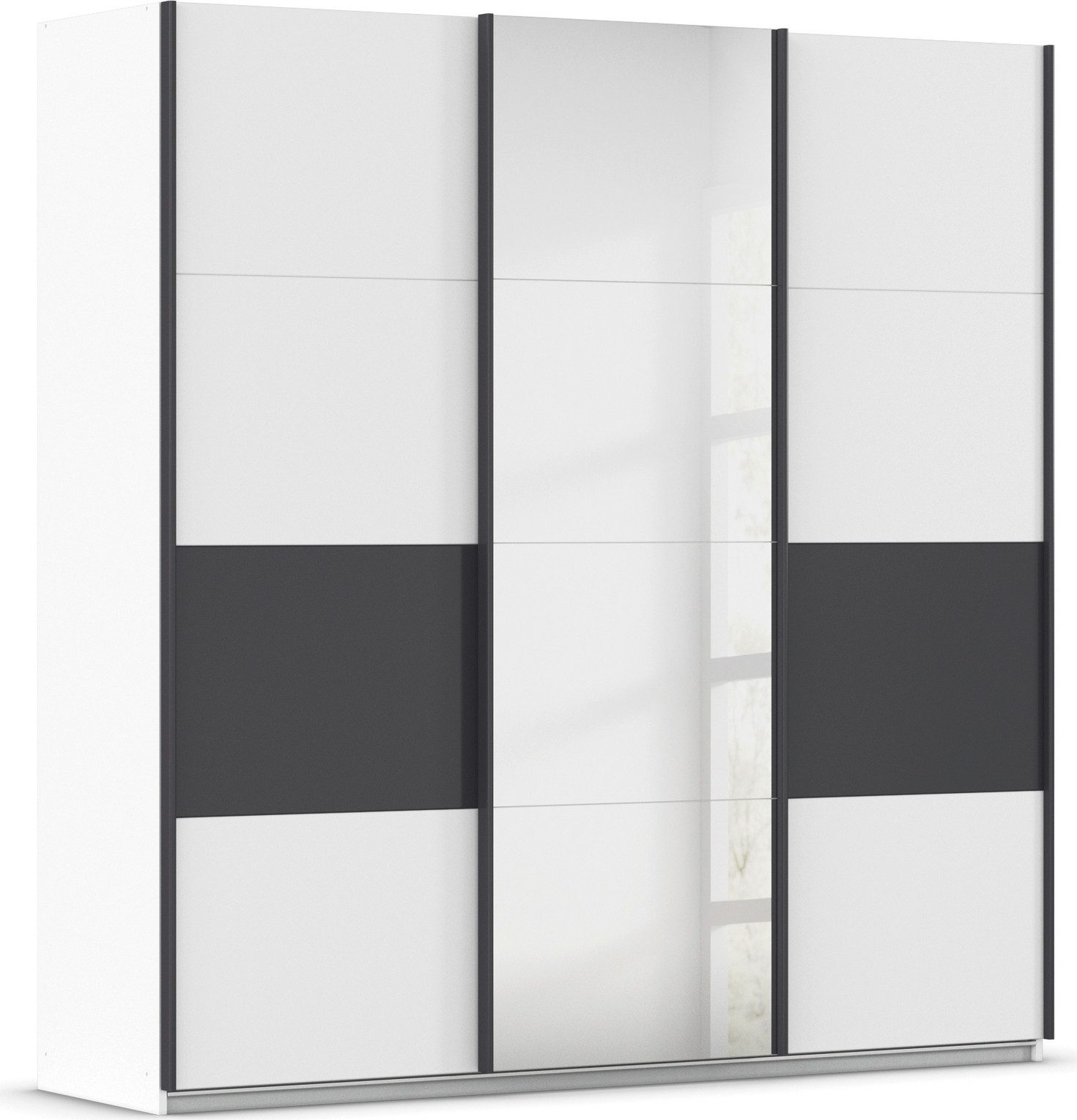 Schwebetürenschrank Kleiderschrank Schrank Garderobe Ankleide Schlafzimmerschrank CORTONA