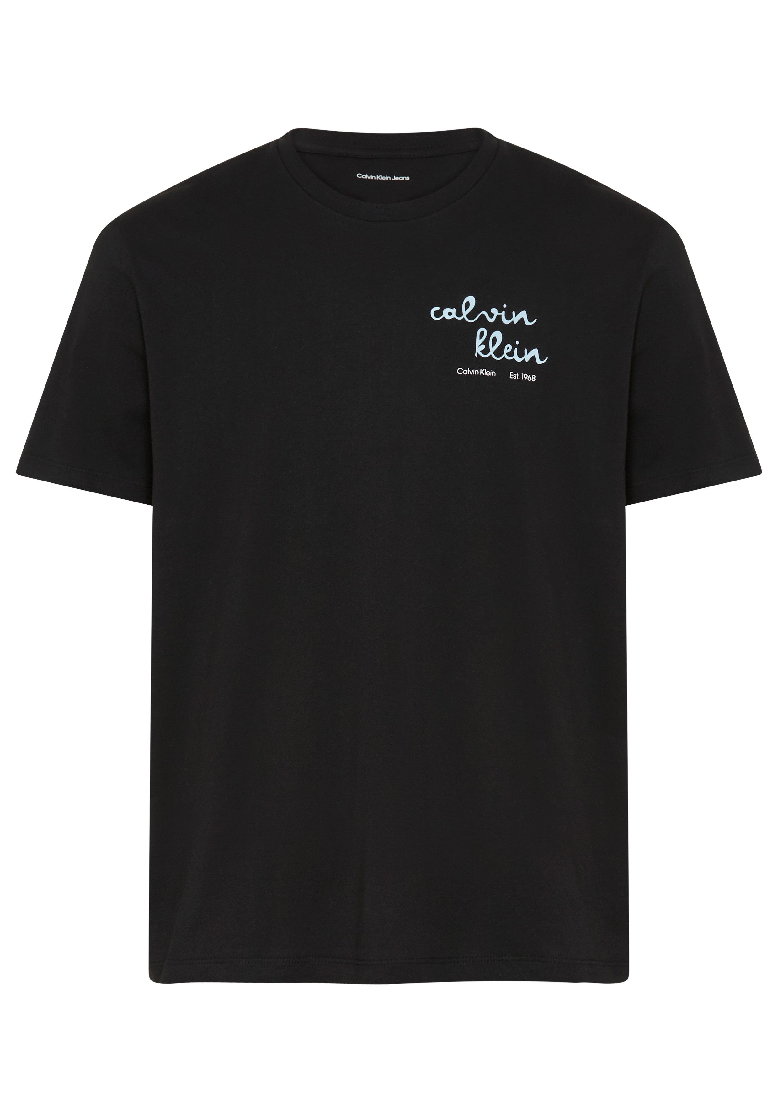 Calvin Klein Jeans T-Shirt LINES SEASONAL Regular fit mit Print