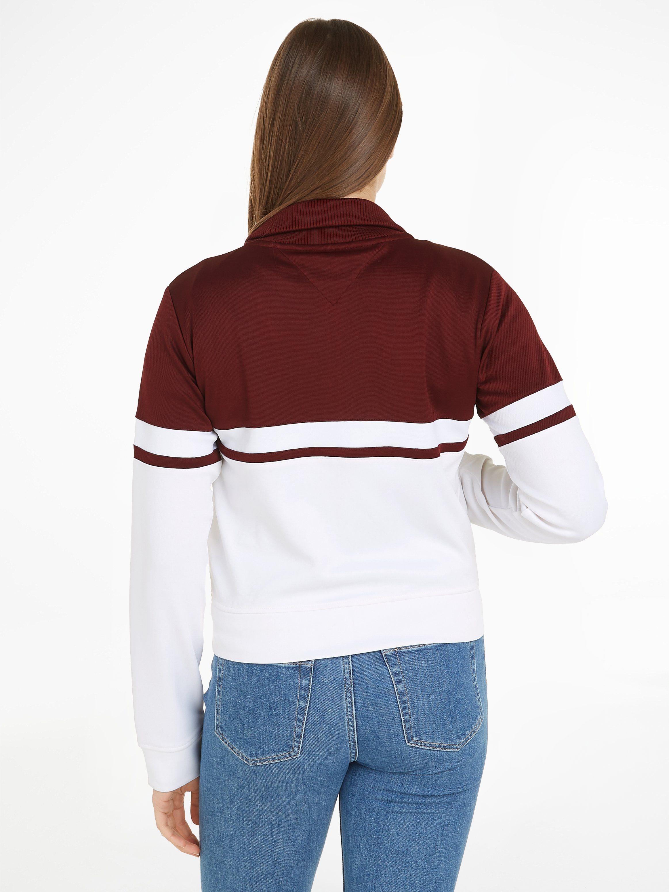 Tommy Hilfiger Sweatjacke BLOCKED STRIPE REG günstig online kaufen