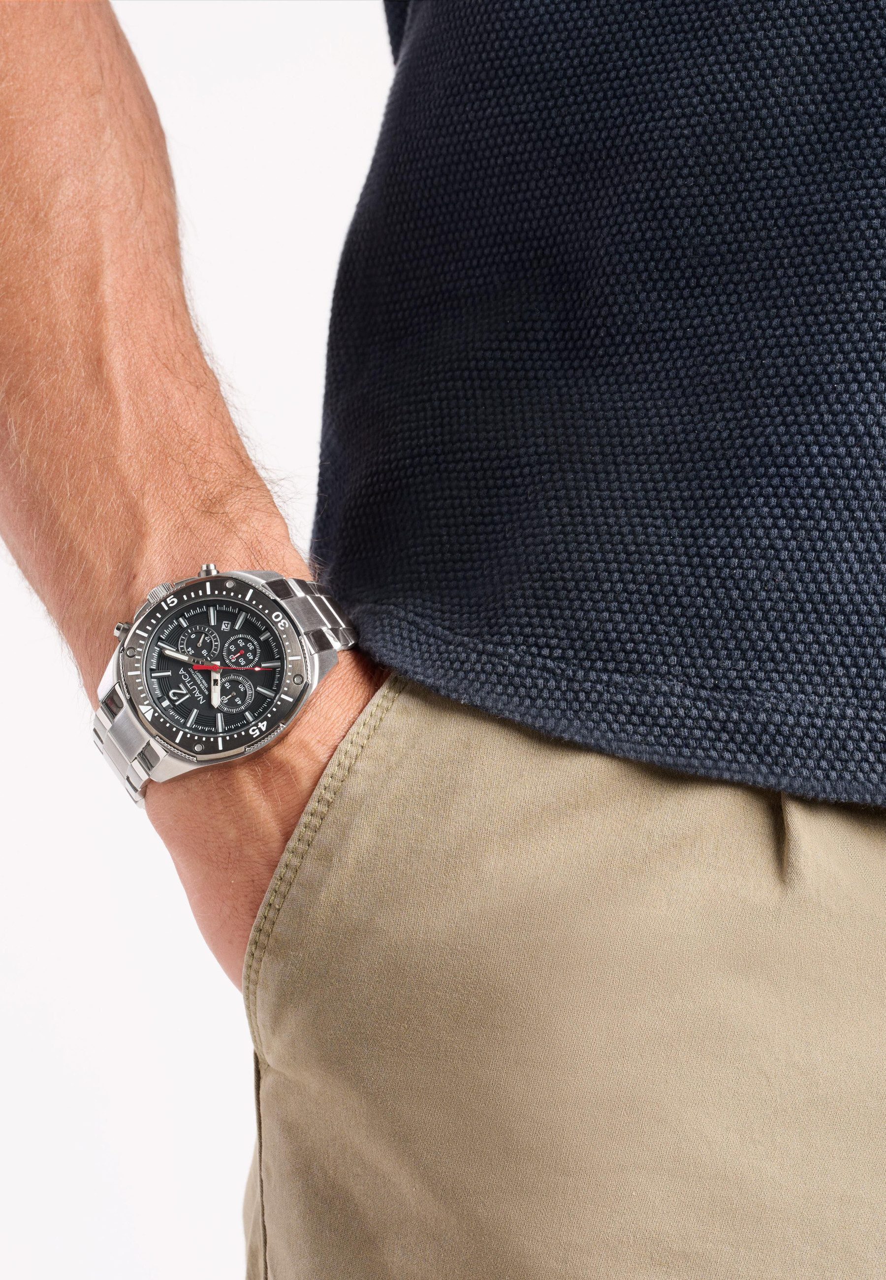 NAUTICA Quarzuhr NCT BLUESAIL, (1-tlg., Not a set – not applicable to this product), Quarz-Chronographenuhr