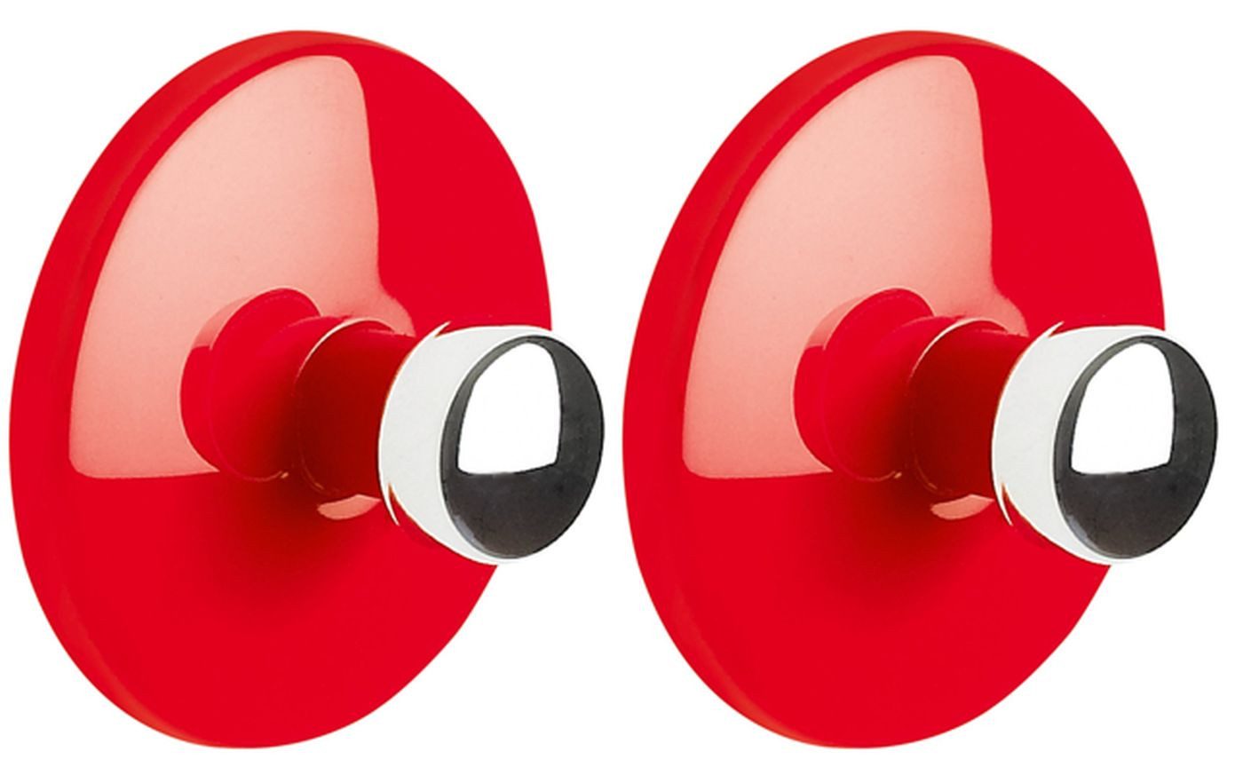 spirella Badaccessoire-Set Haken Bowl Rot 2er Set