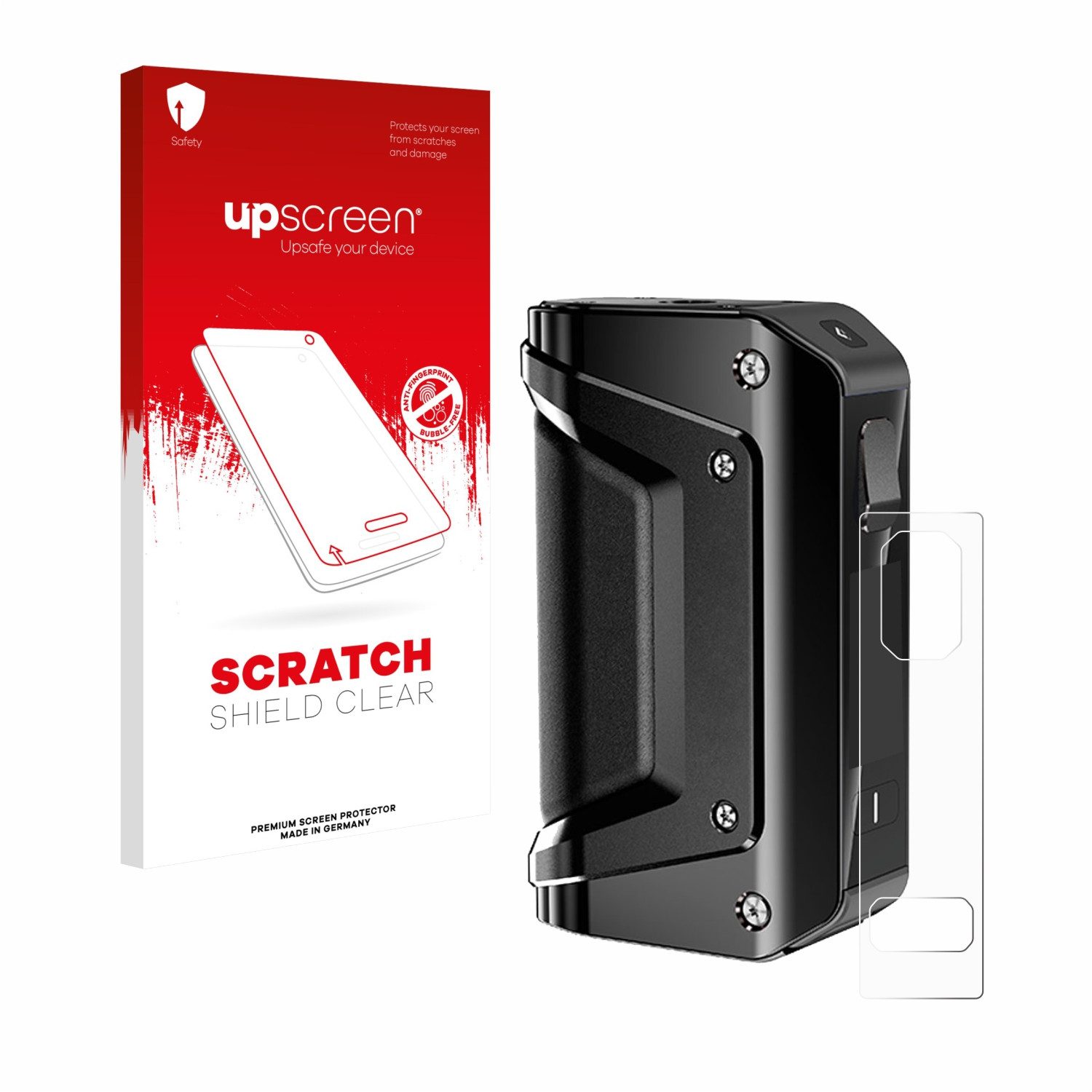upscreen Displayschutzfolie Schutzfolie für GeekVape Aegis Legend 3, Displayschutz Schutz Folie Klar Transparent