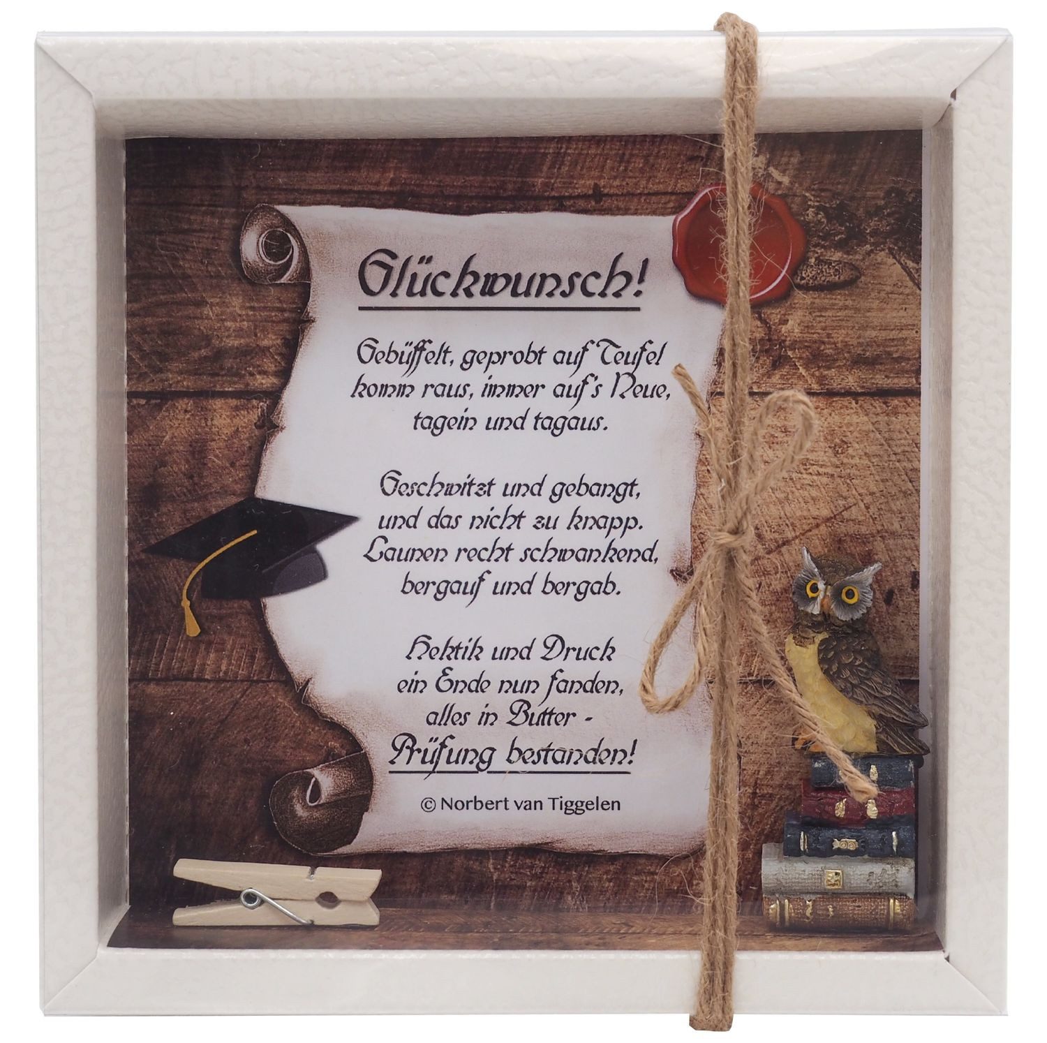 ZauberDeko Geschenkbox Geldgeschenk Prüfung Bachelor Abitur Abschluss Diplo günstig online kaufen