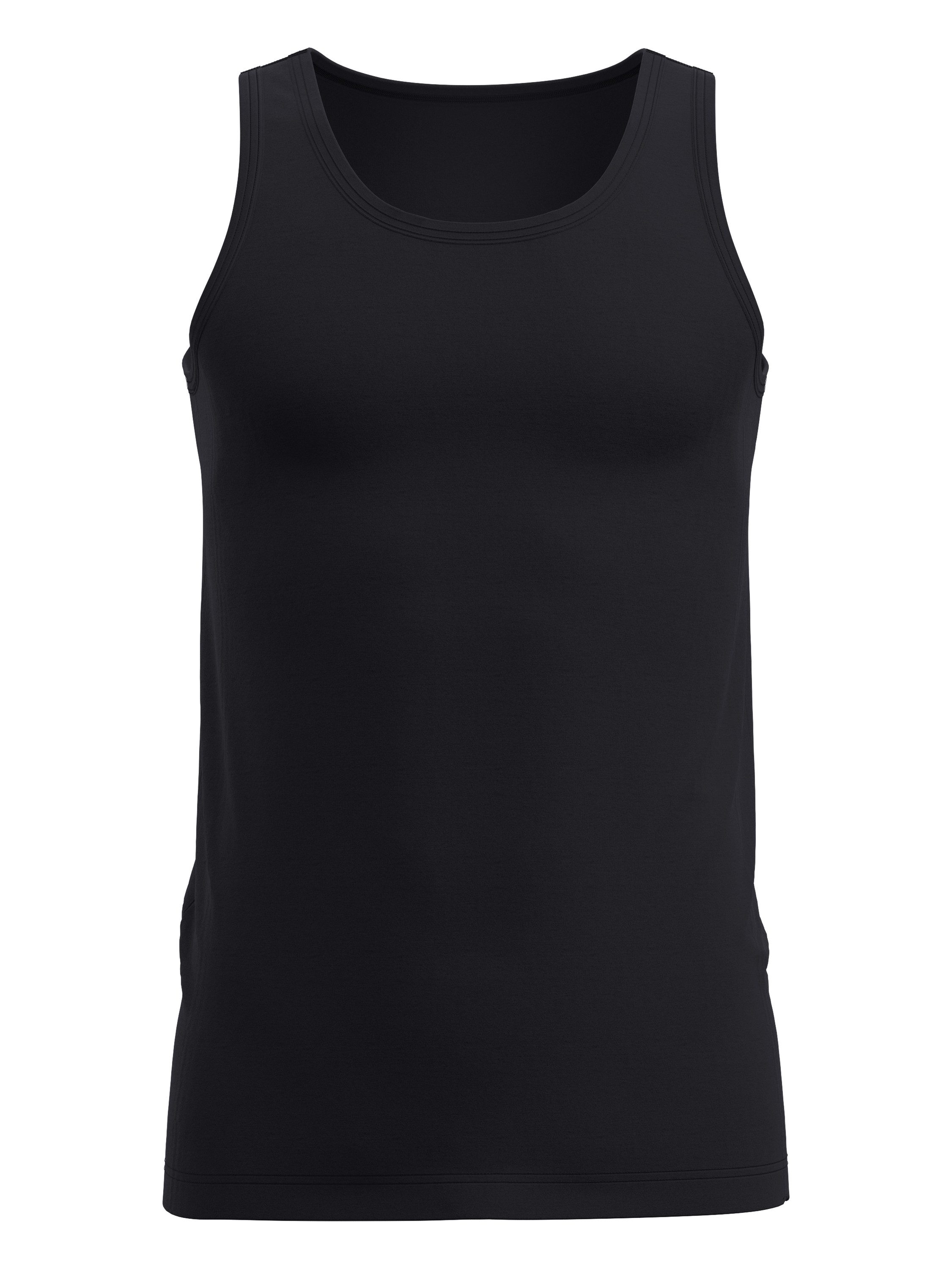 CALIDA Unterhemd Natural Cooling Herren (1-St) feuchtigkeitsregulierend, ideal für empfindliche Haut, längerer Rücken