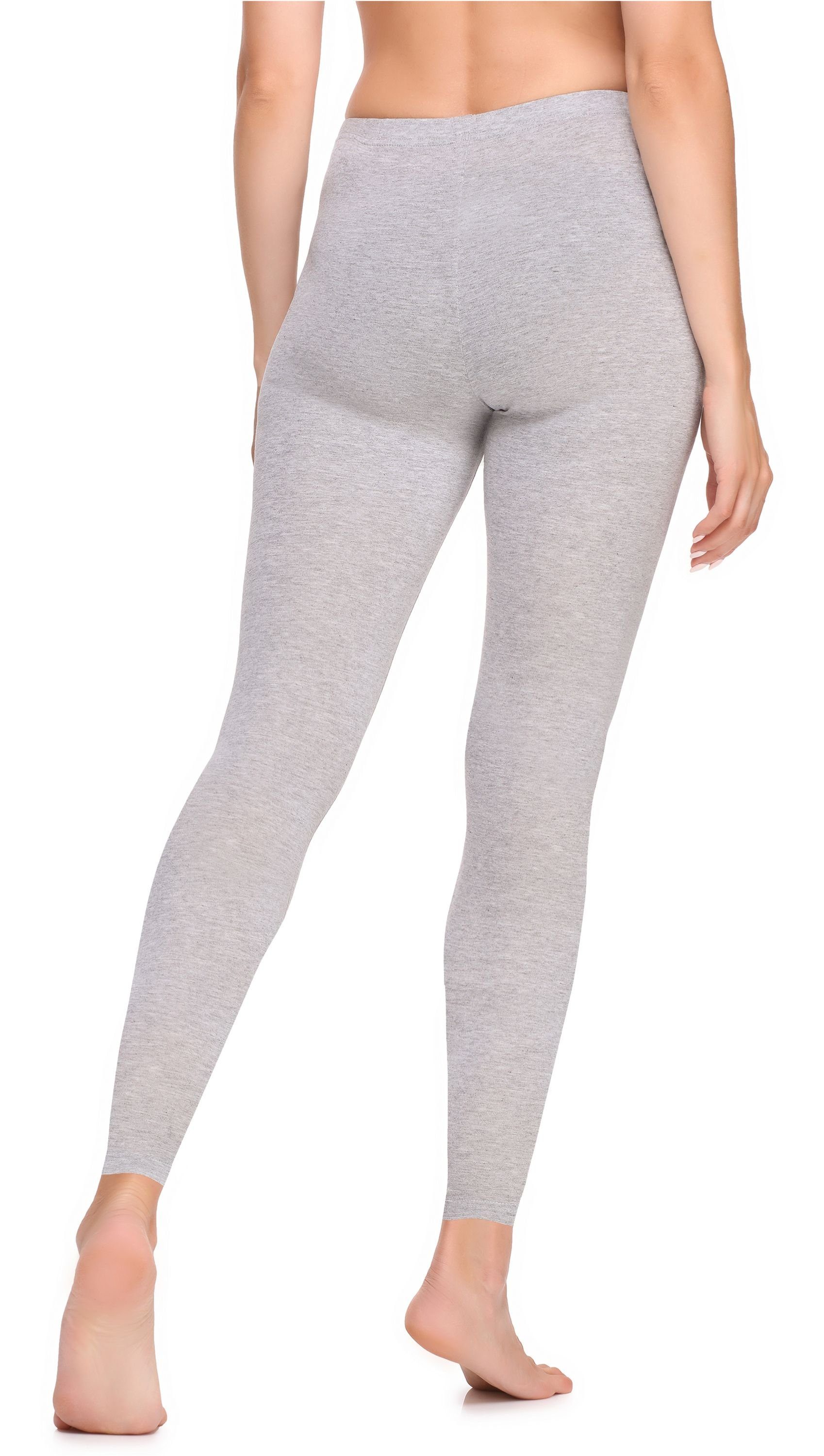 Ladeheid Leggings Damen Lange Hosen aus Baumwolle LA40-133 (1-tlg) bequem, günstig online kaufen