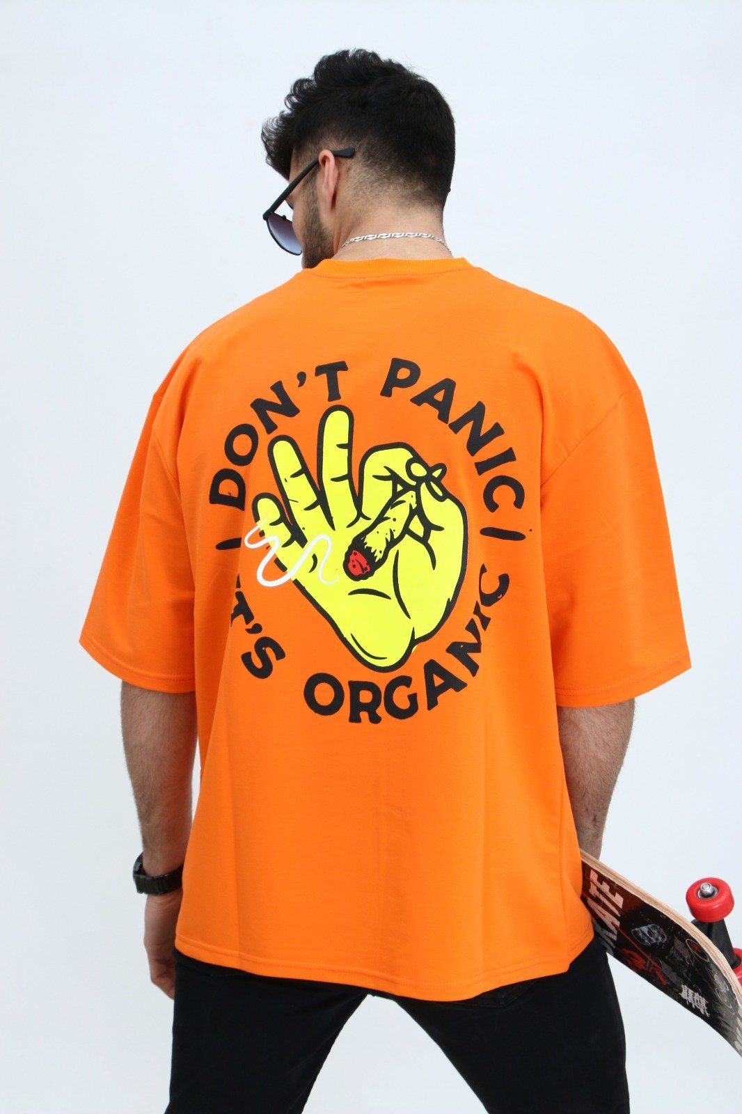 ALGINOO T-Shirt Orange T-Shirt
