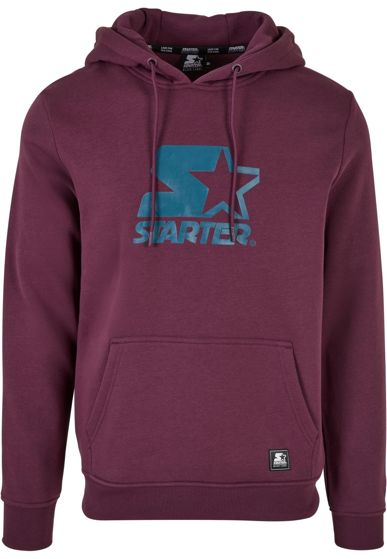 Starter Sweater Herren Starter The Classic Logo Hoody (1-tlg) darkviolet