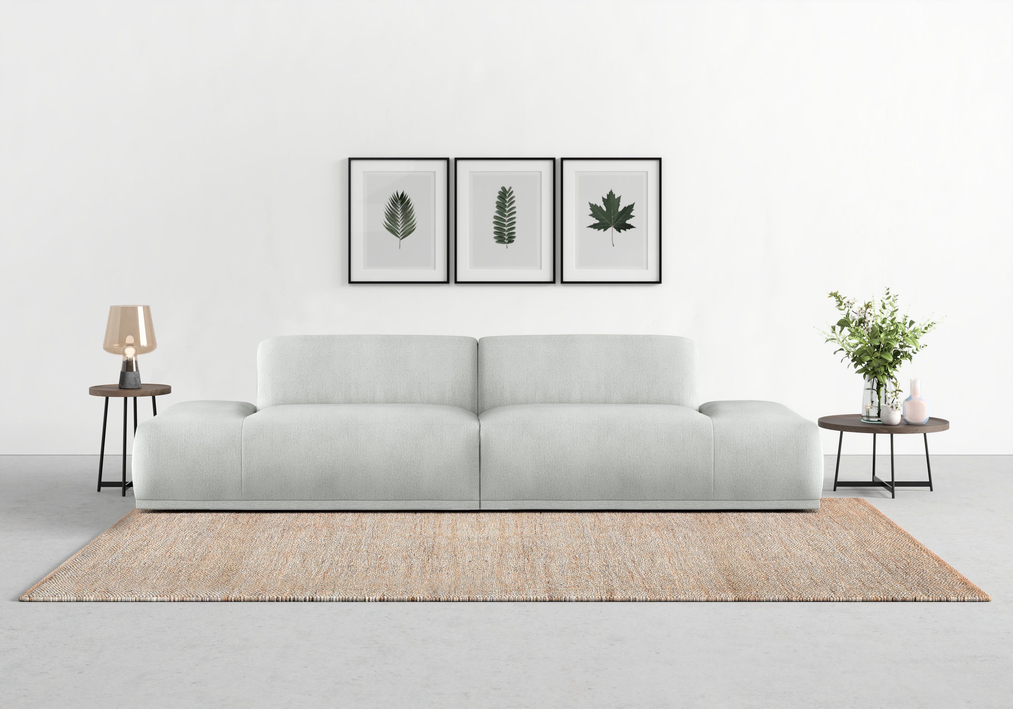 Big-Sofa Braga, toller Sitzkomfort, Designsofa