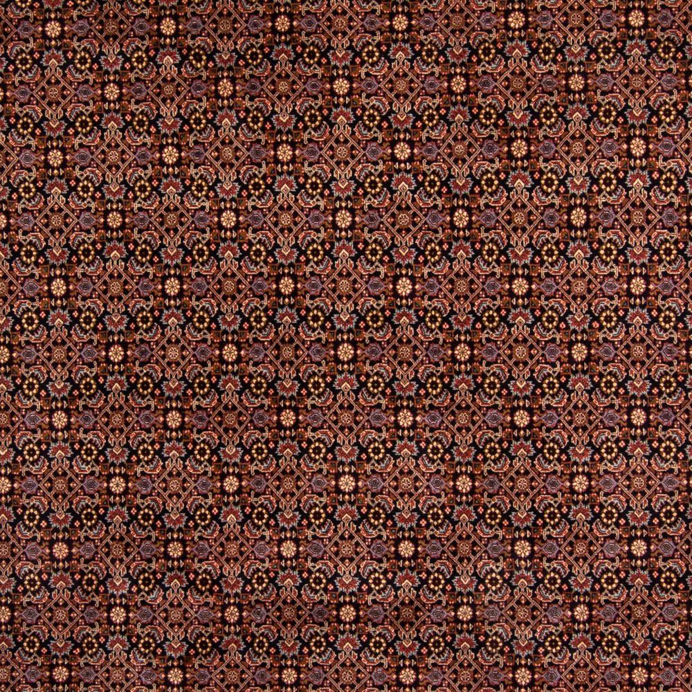 Orientteppich Perser - Bidjar - Einzelstück x morgenland, - mm, Höhe: rechteckig, cm Wohnzimmer, mit 245 15 345 Handgeknüpft, braun, Zertifikat
