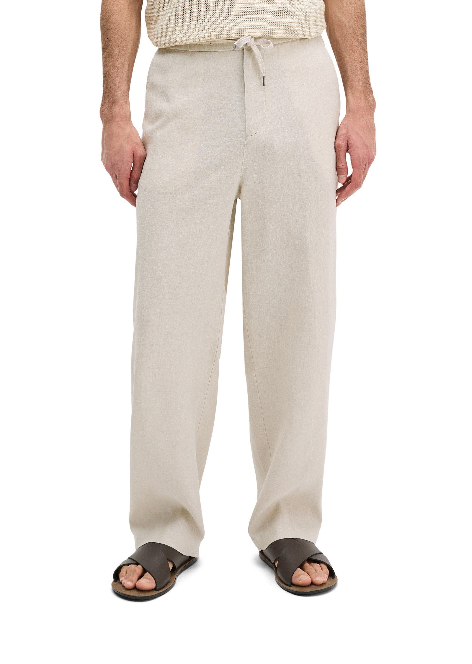 Marc O'Polo Chinohose aus feinem Leinen